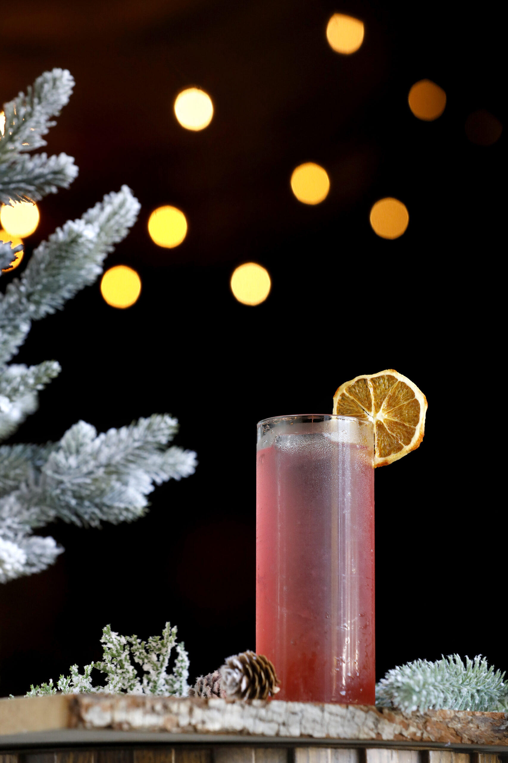 The Gin Cranberry Clove cocktail, is a mixture of Griffo Scott Street Gin, Cranberry Som Shrub, FloraLuna Cardamon Clove Syrup, INNA Mission Fig Shrub, and Fever Tree Club Soda, at the Griffo Distillery and Tasting Bar in Petaluma, Calif., on Thursday, December 2, 2021.(Beth Schlanker/The Press Democrat)