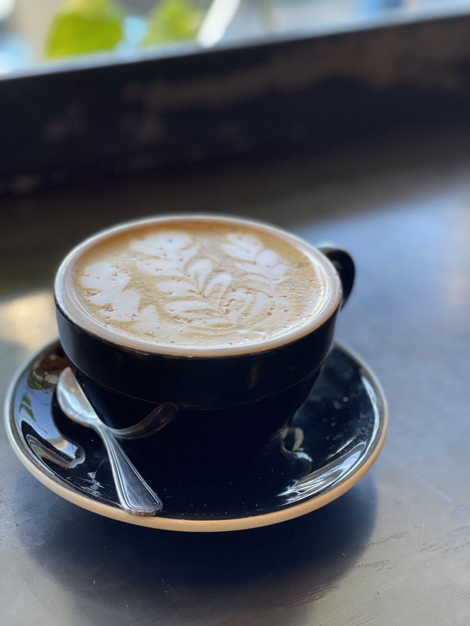 Plank's Coffee features their Pumpkin Spice latte in Healdsburg. The latte includes their roasted Pine Mountain espresso, organic pumpkin, cinnamon, ginger, cloves and nutmeg. (Planks Coffee)