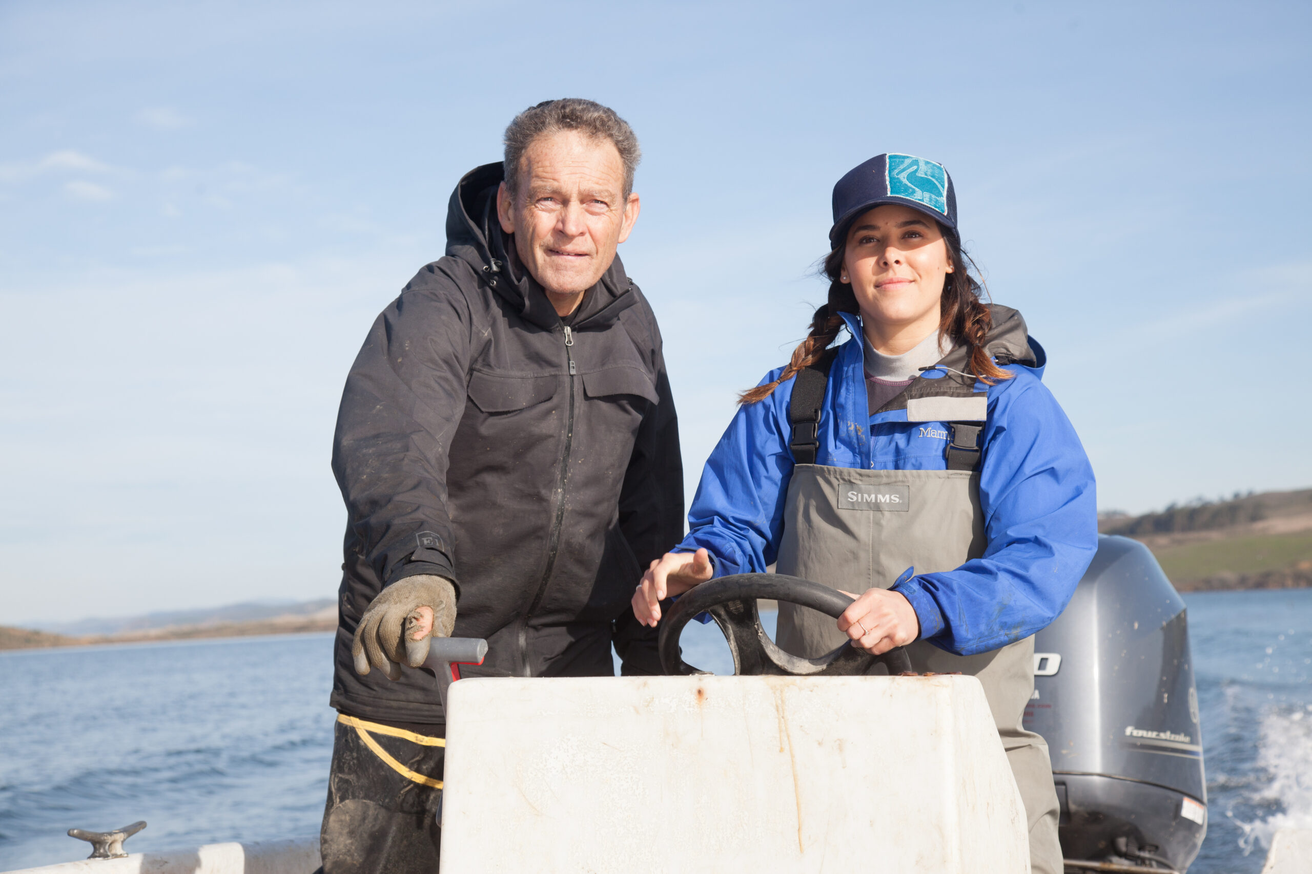 The sisters maintain close relationships with local oyster farmers. (Deborah Wilson)