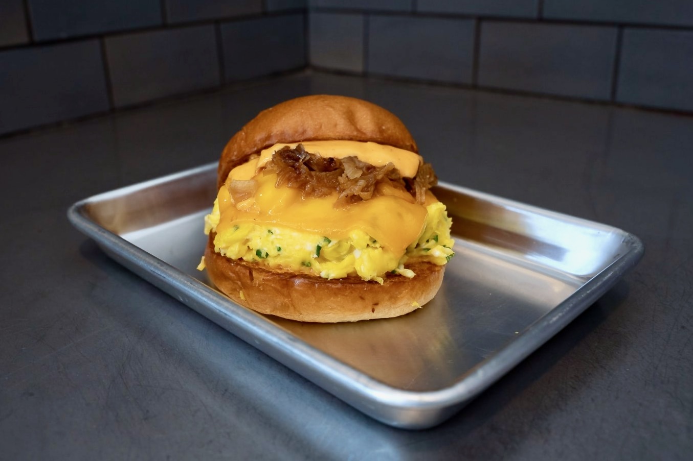 Eggspresso breakfast sandwich