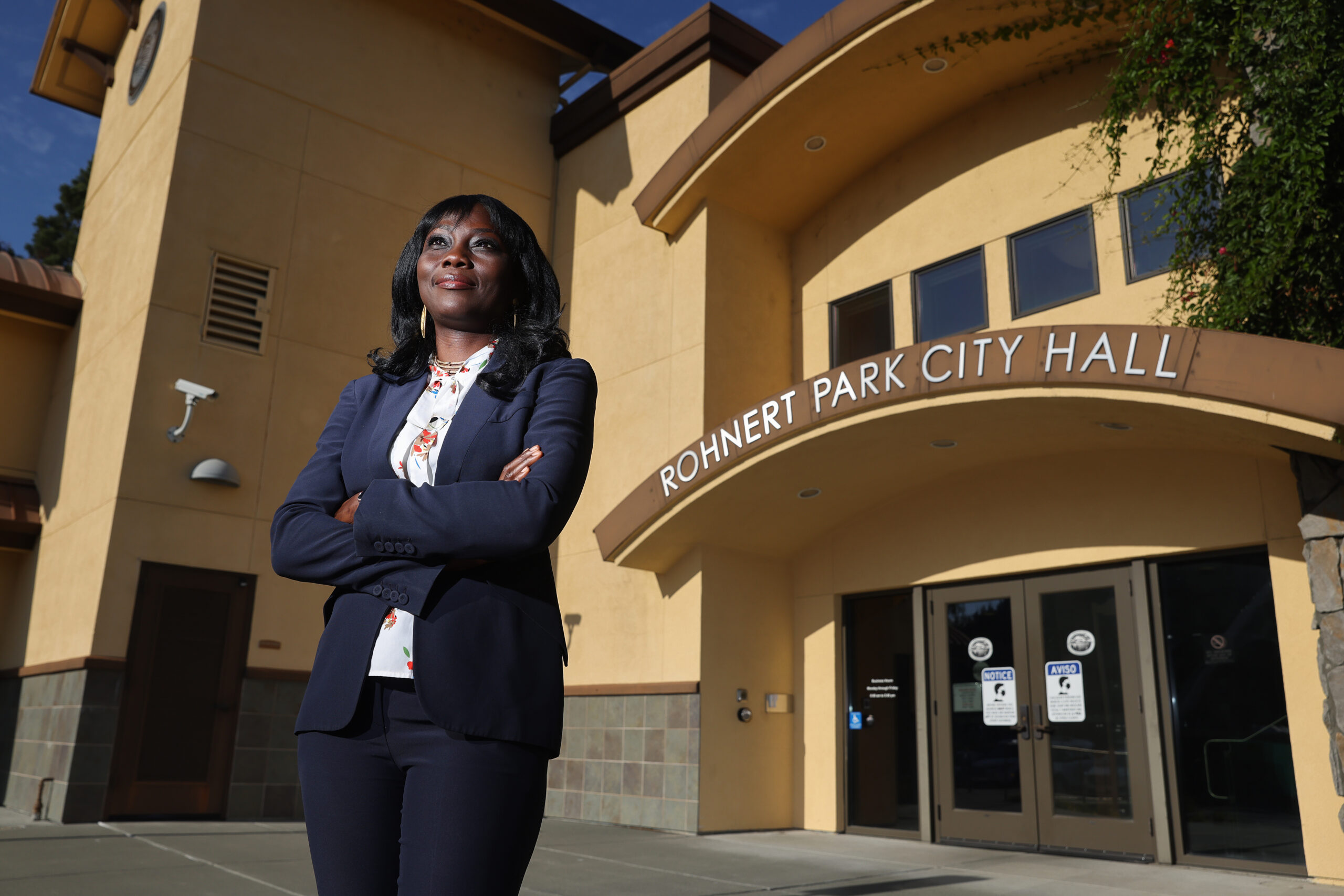 Rohnert Park Vice Mayor and City Councilmember Jackie Elward. (Christopher Chung/ The Press Democrat)