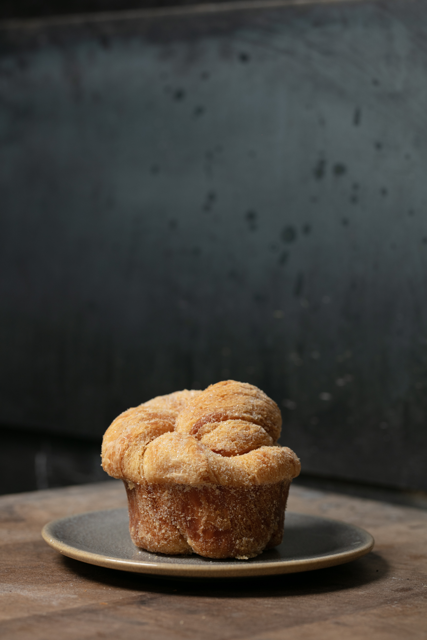 Crebble, a croissant-like muffin covered with cinnamon and sugar, from Marla Bakery. (Marla Bakery)