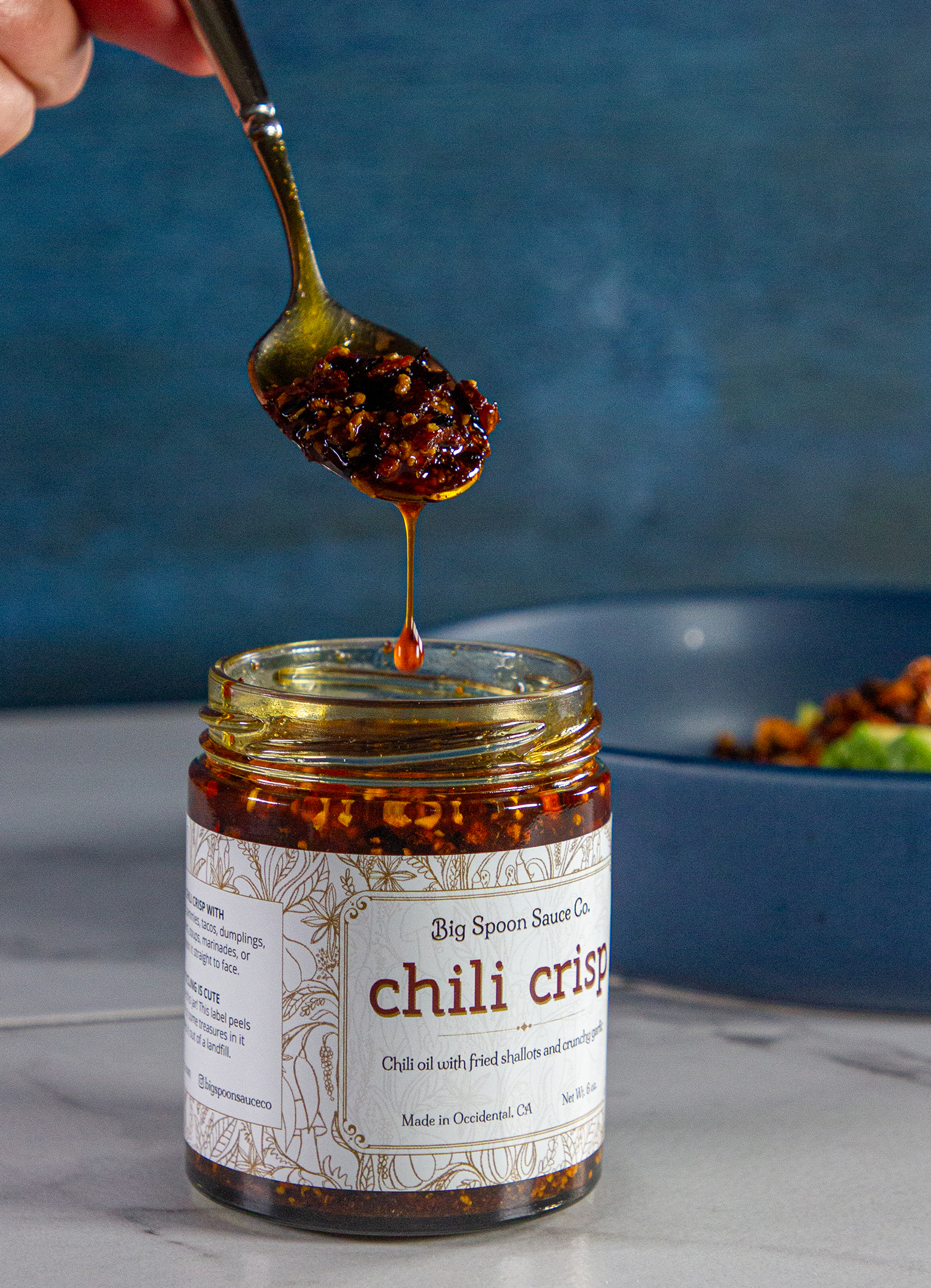 Chili crisp from Big Spoon Sauce Co. in Occidental. (Nathan Bender)