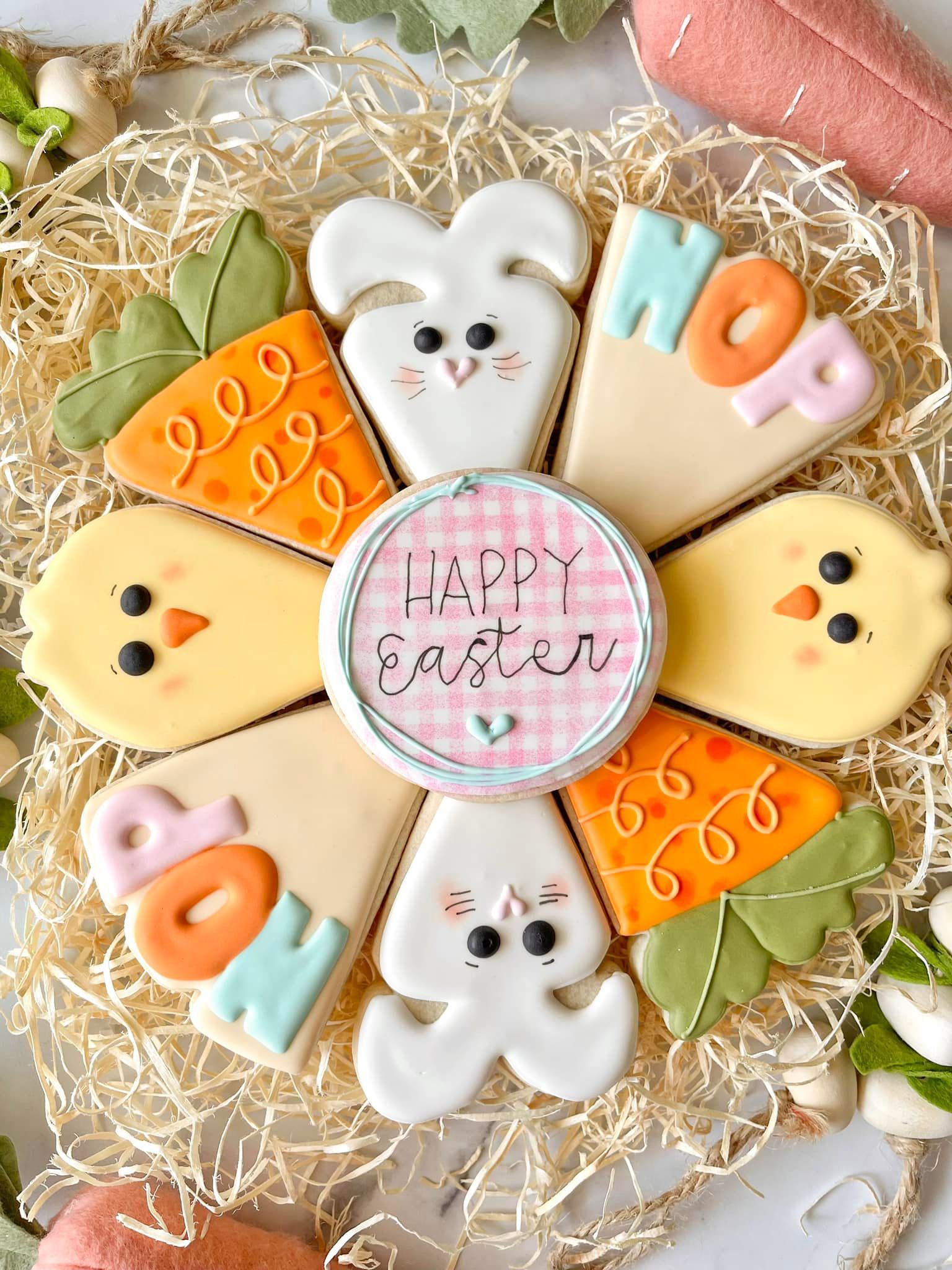 Easter cookies from Frosty’z Bakery by Jaeden. (Frosty’z Bakery by Jaeden)