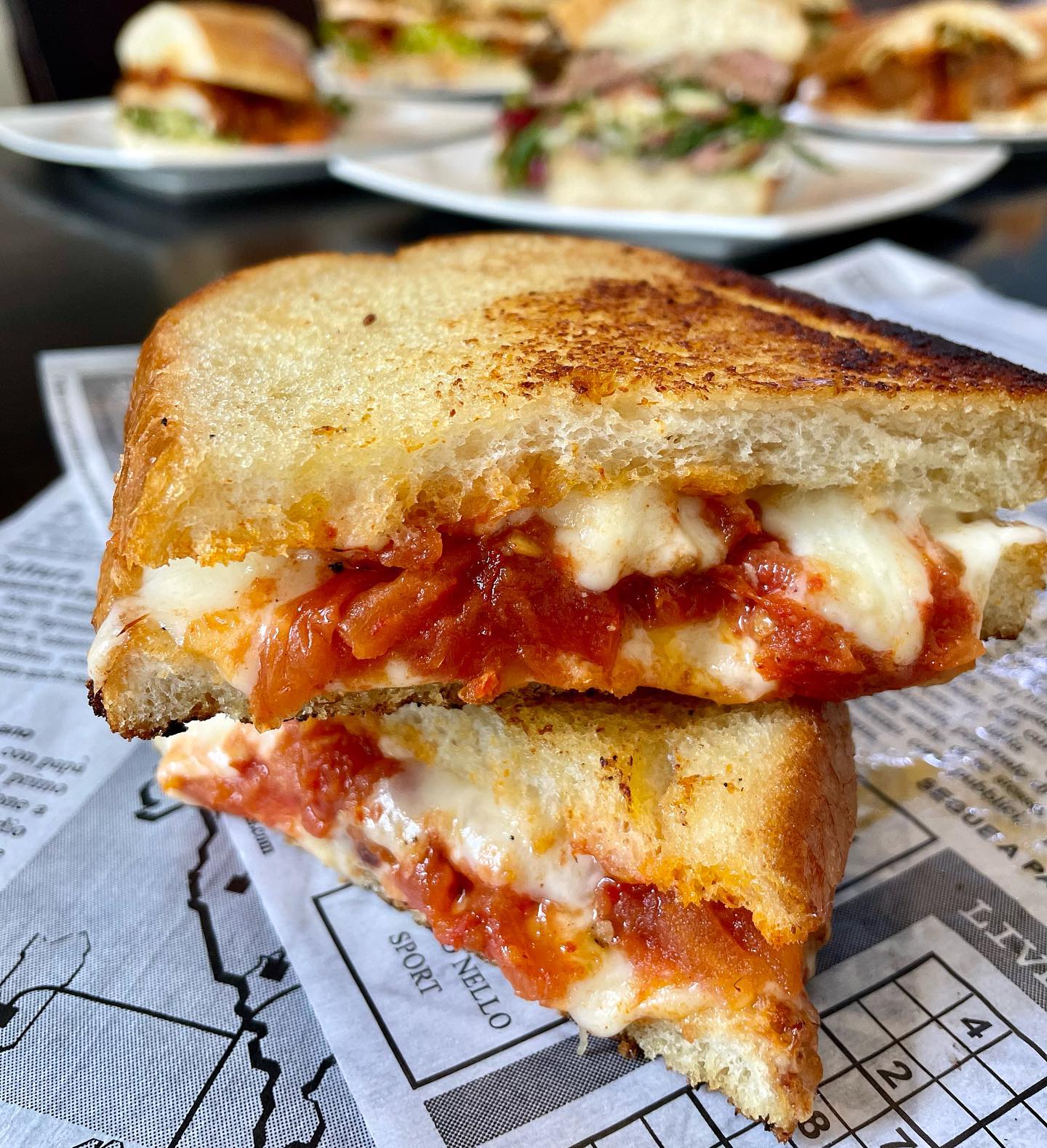 Fonduta Grilled Cheese from Grata Italian Eatery in Windsor. (Grata Italian Eatery)