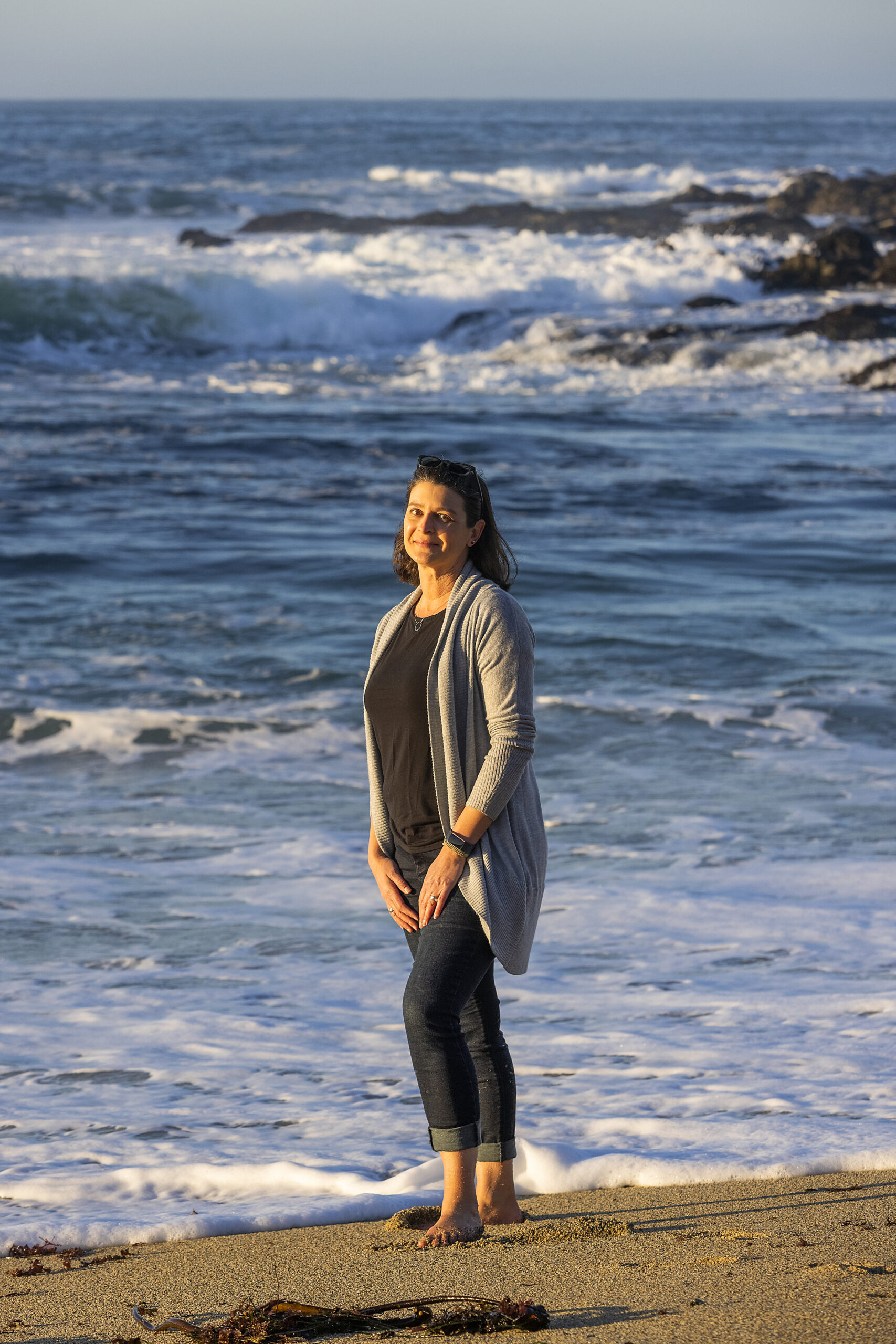 Tessa Hill studies the way our oceans adapt to warmer temperatures—and helps her students think more critically about climate change. (John Burgess/The Press Democrat)