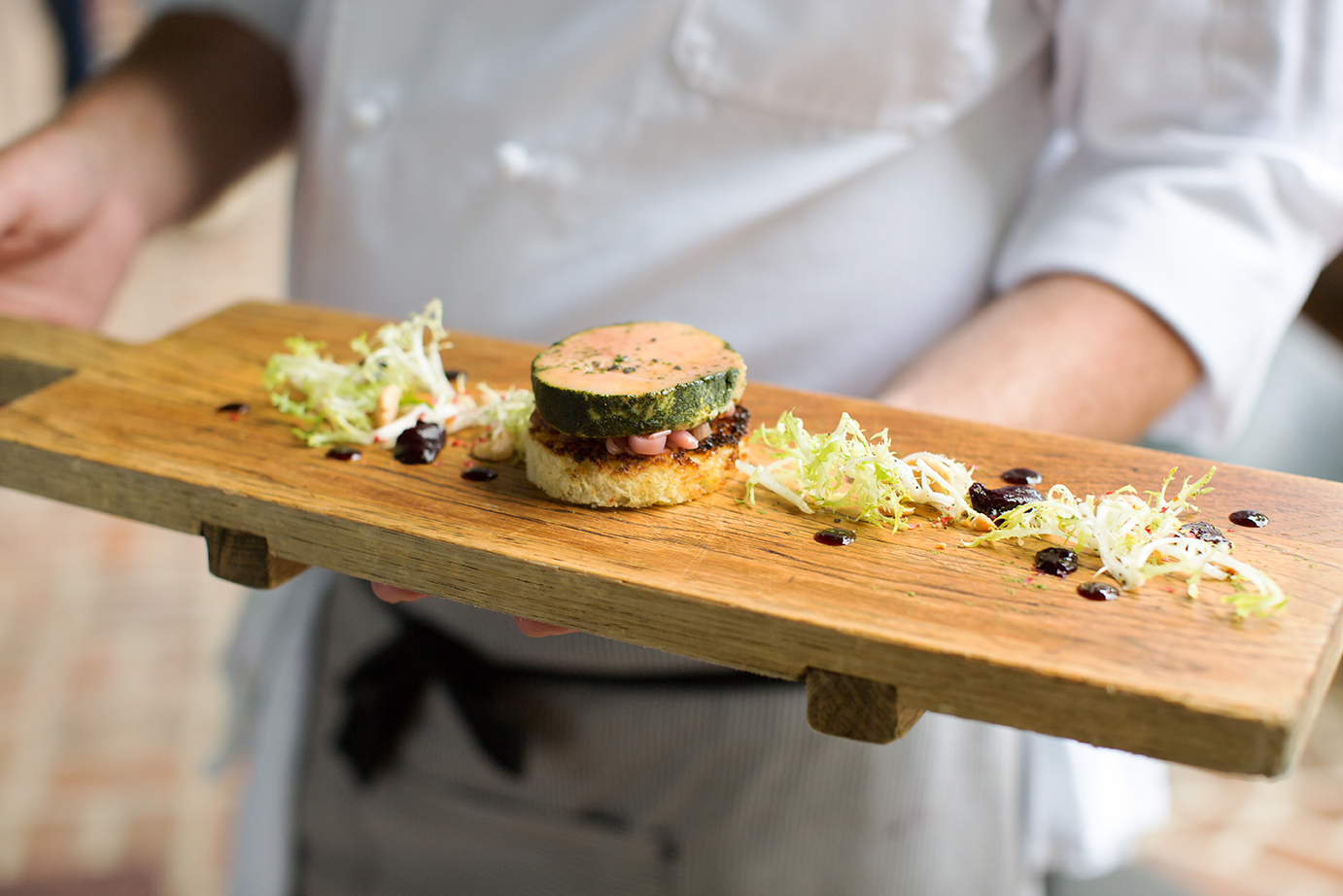 Crab cakes at Appellation: Chef Charlie Palmer will create a unique menu for the forthcoming Appellation Healdsburg. (Courtesy photo)