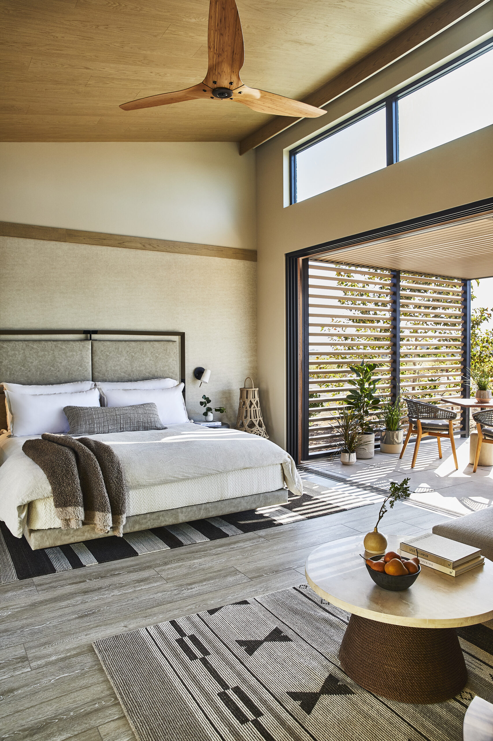 Guest room at Stanly Ranch in Napa. (Courtesy of Auberge Resorts Collection)