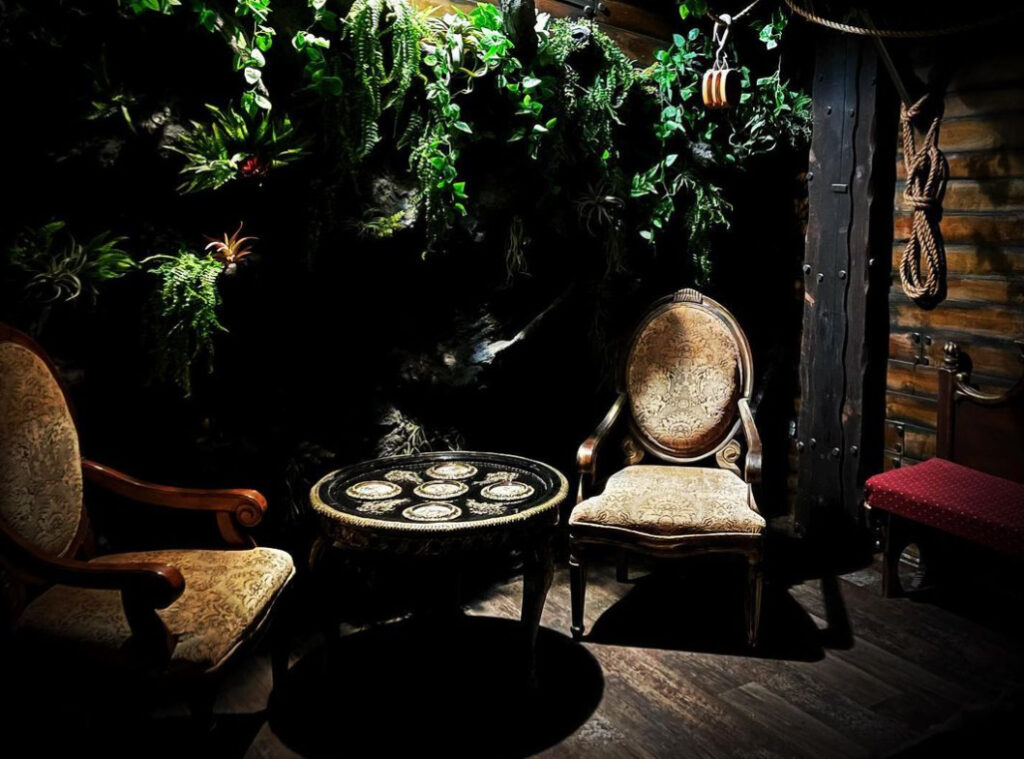 Captain's Room at Kapu tiki bar in Petaluma. (Heather Irwin, Press Democrat)