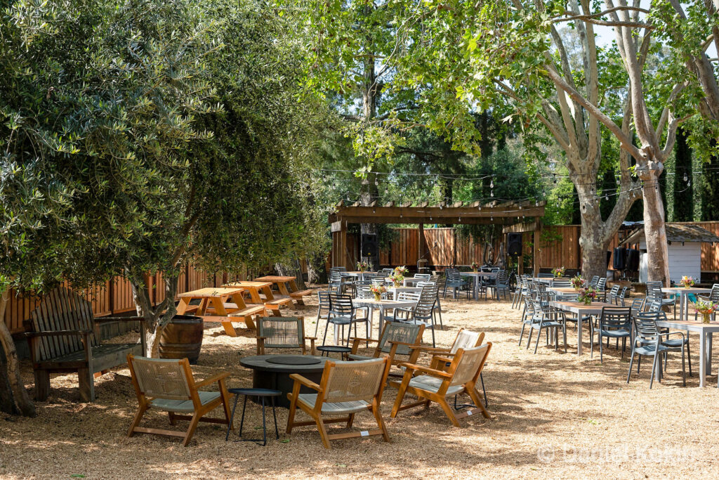 At Bloom Carneros in Sonoma. (Daniel E. Kokin)