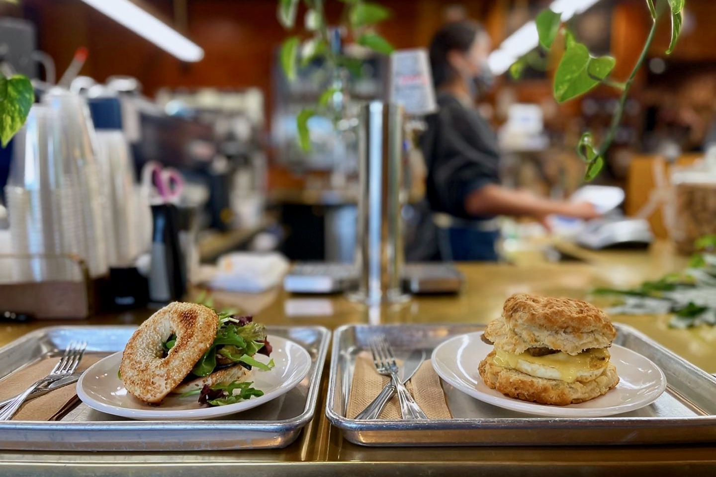 Breakfast sandwiches from Plank Coffee. Locations in Cloverdale and Healdsburg. (Courtesy Plank Coffee)