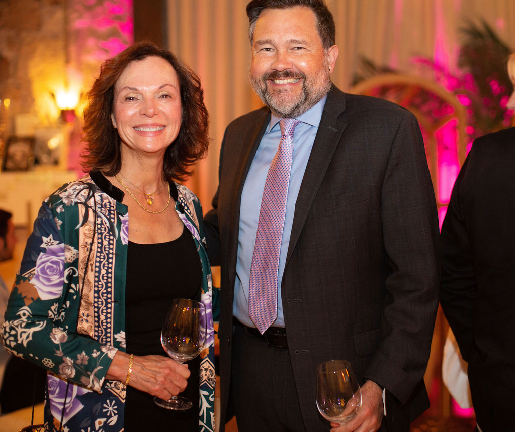 Debbie and Jacob Yarrow attend the Sonoma Magazine 10th Anniversary Party at Buena Vista Winery in Sonoma, CA. The event took place on July 28, 2022. (Photo by Charlie Gesell)