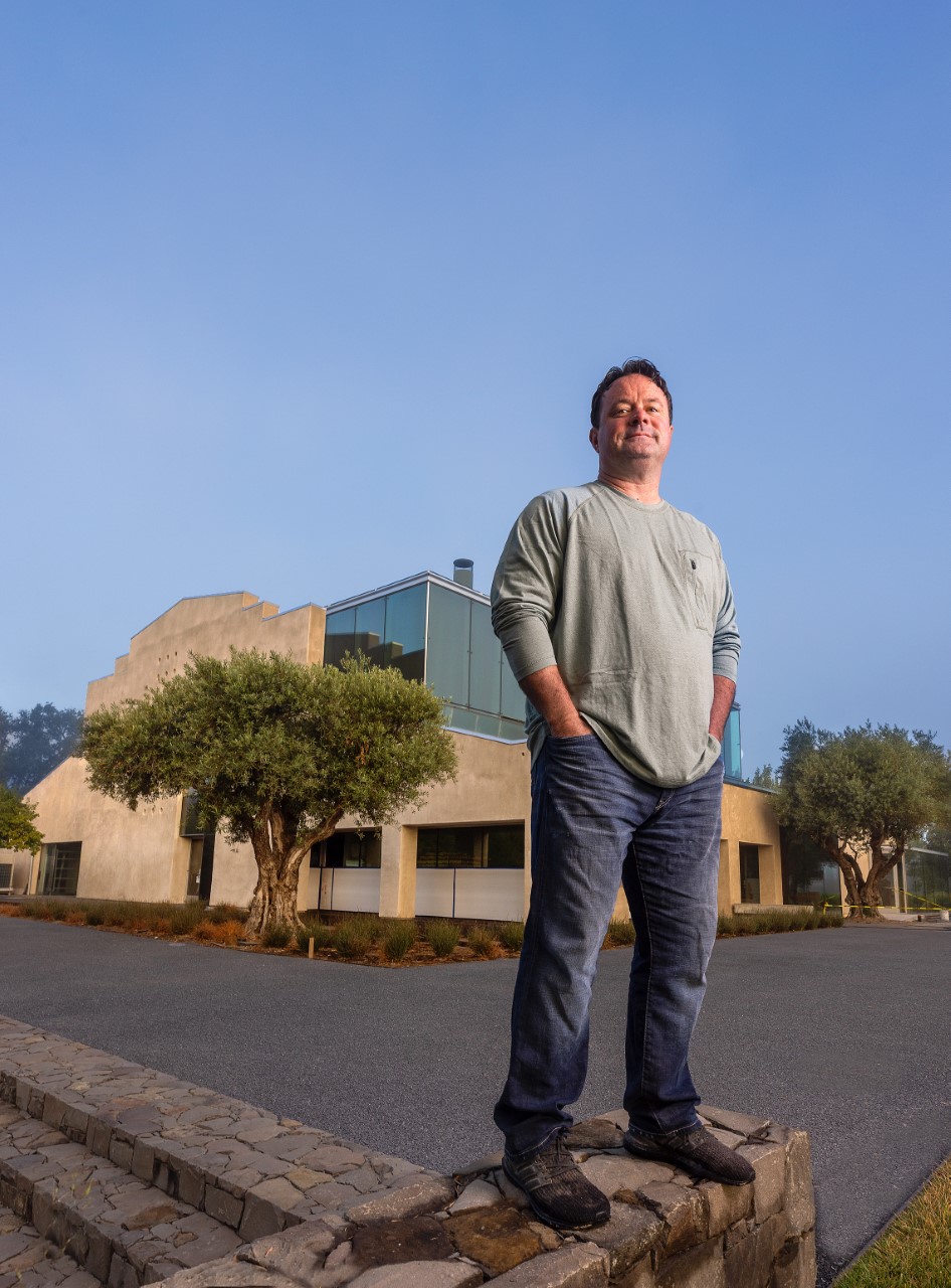 Chef Douglas Keane of Cyrus. The Michelin-starred restaurant reopens in Healdsburg September 9, 2022 after being closed for about a decade. (John Burgess / The Press Democrat)