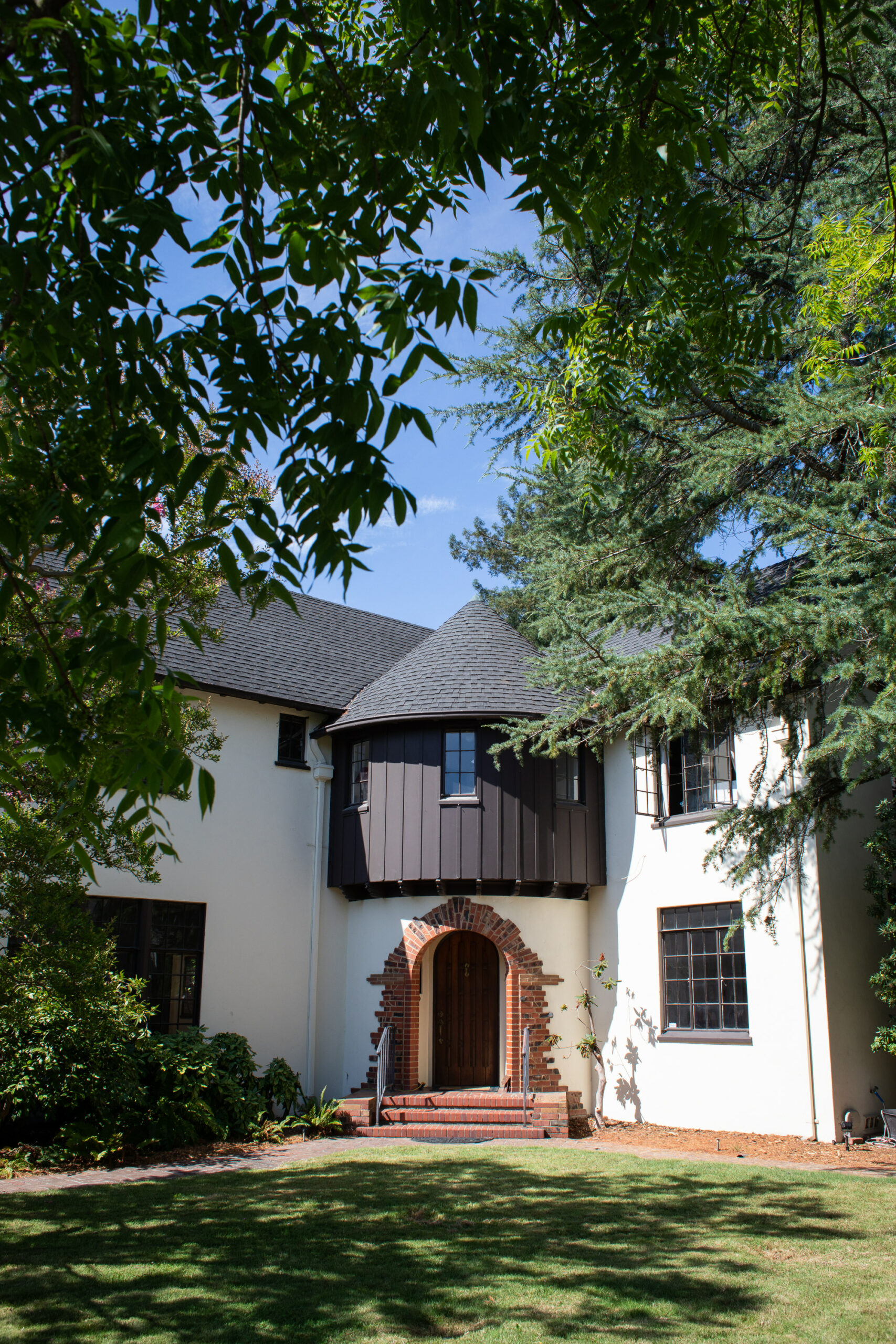 The Sanders home in the McDonald Avenue neighborhood in Santa Rosa. (Eileen Roche)