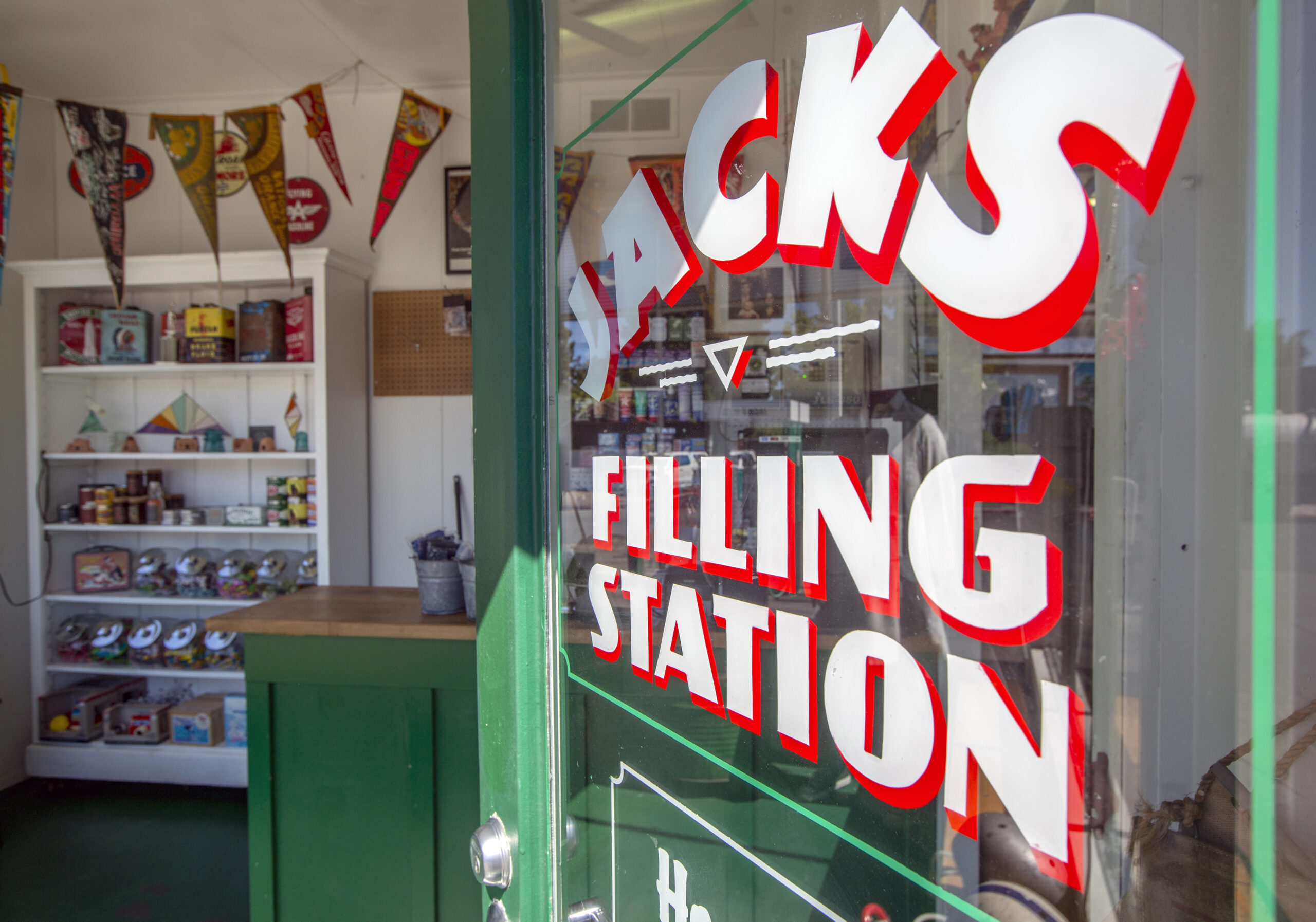 Jacks Filling Station on Broadway on Thursday, June 24, 2021. (Photo by Robbi Pengelly/Index-Tribune)