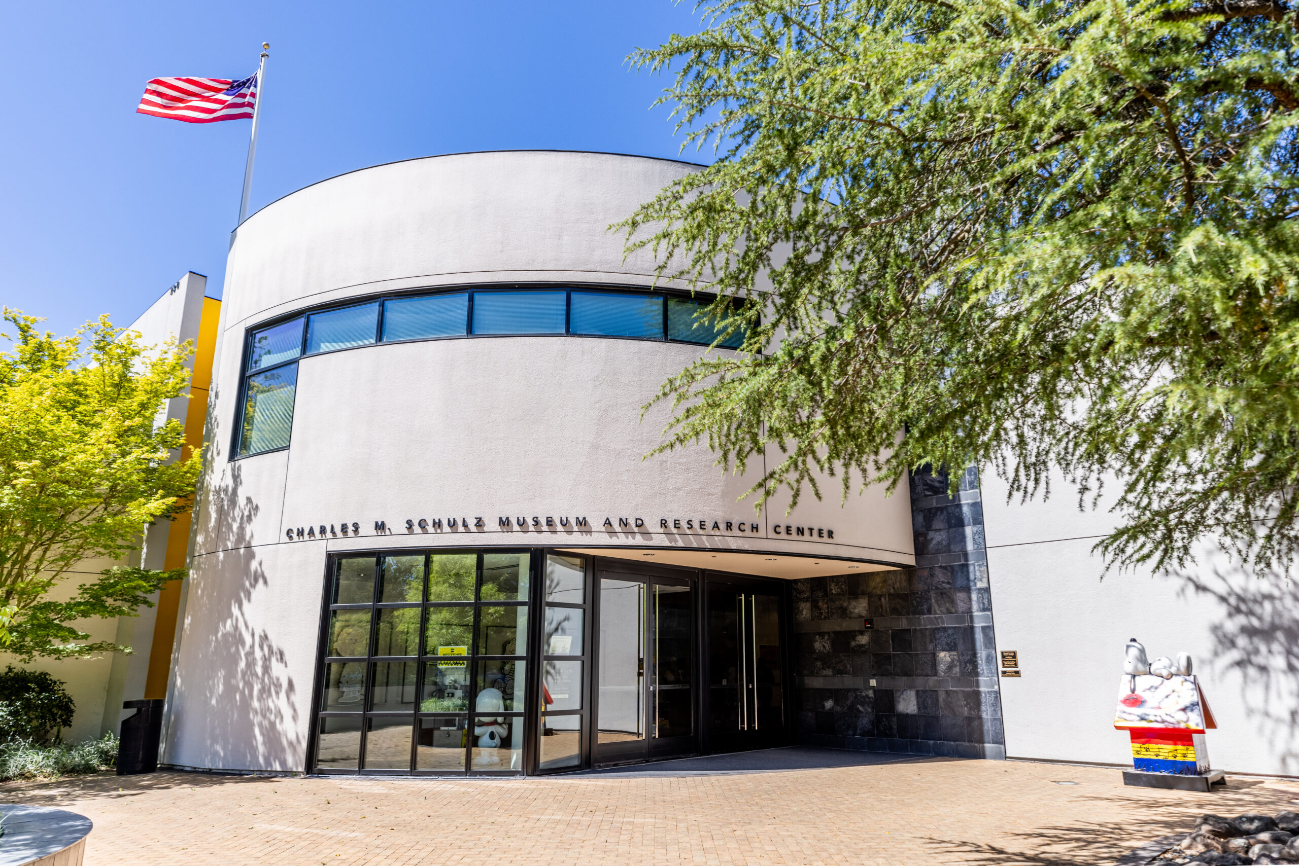 The Charles M. Schulz Museum and Research Center in Santa Rosa. (Brennan Spark Photography)