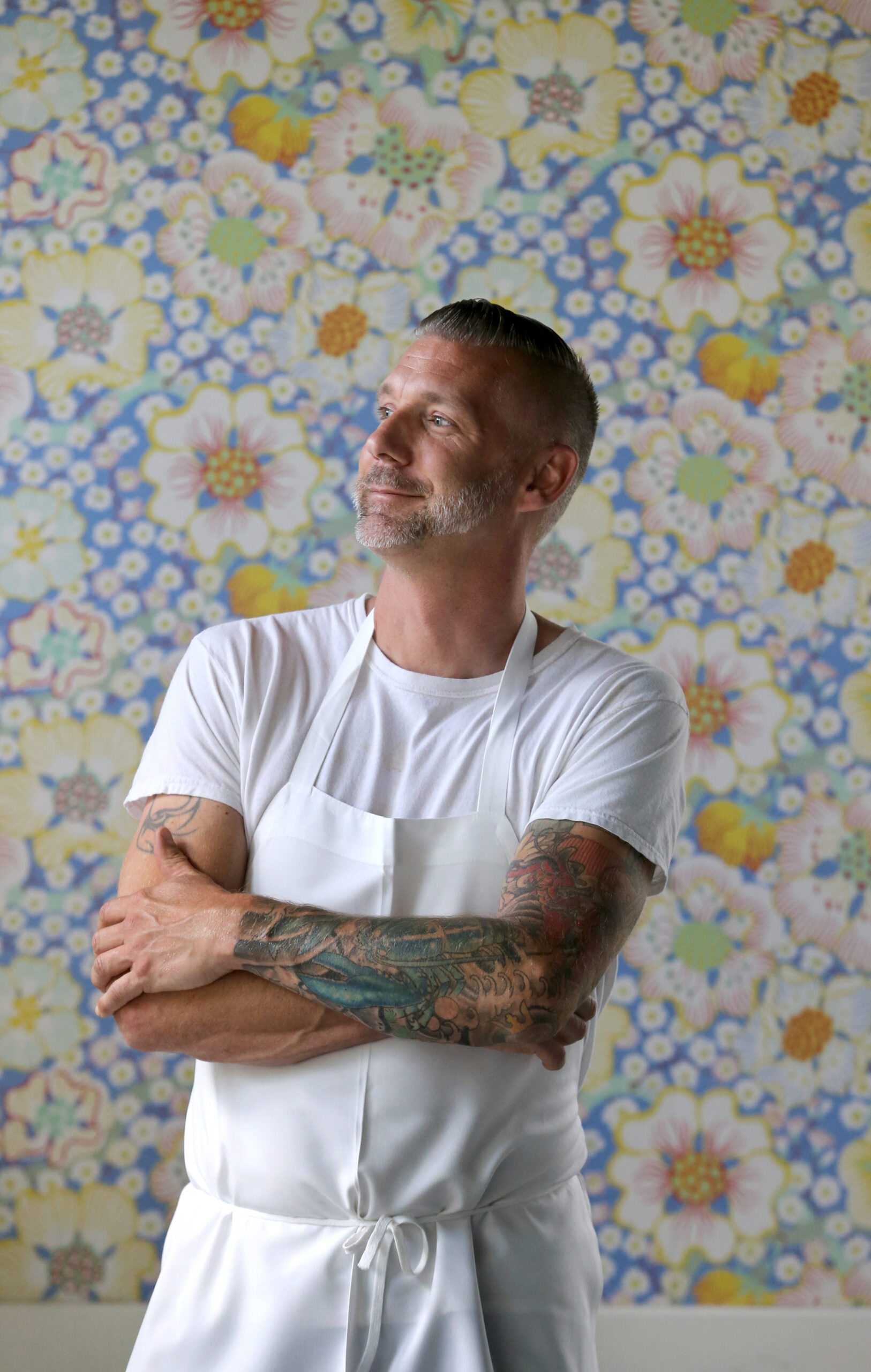 Chef and owner Roberth Sundell at Stockhome restaurant in Petaluma, Calif., on Tuesday, July 27, 2021.(Beth Schlanker/The Press Democrat)