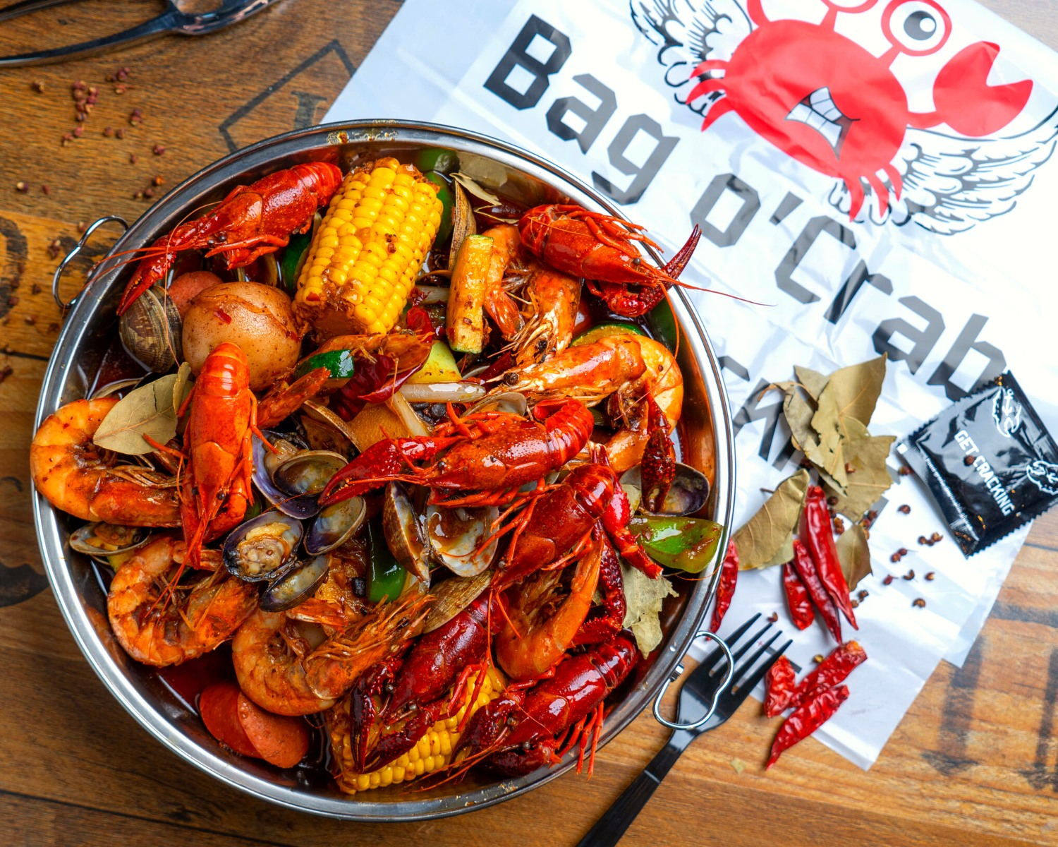 At Bag O' Crab in Santa Rosa. (Bag O' Crab)