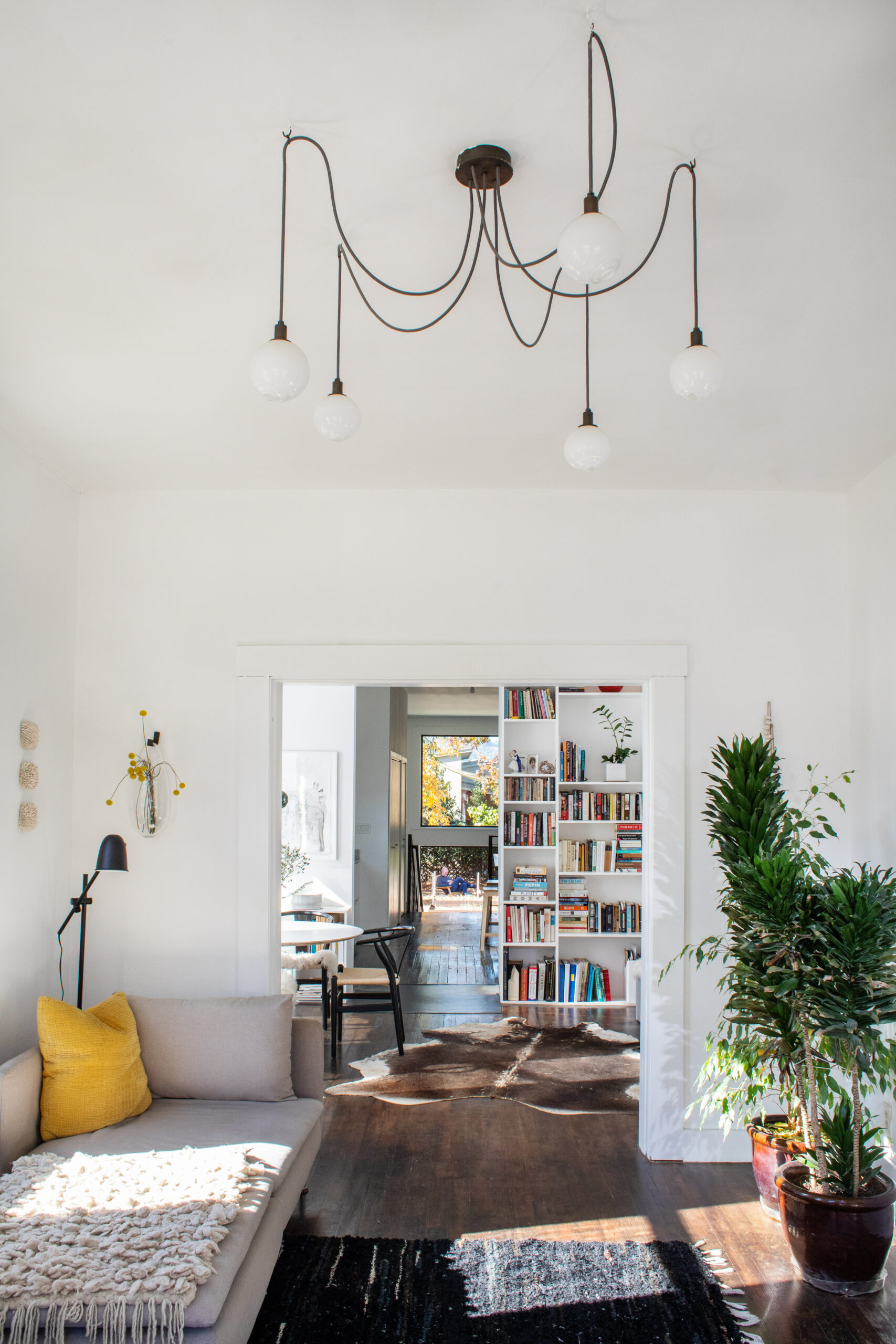 Katrina Schjerbeck and Danny Brennan did much of the work themselves on their 1915 Healdsburg cottage. (Eileen Roche)