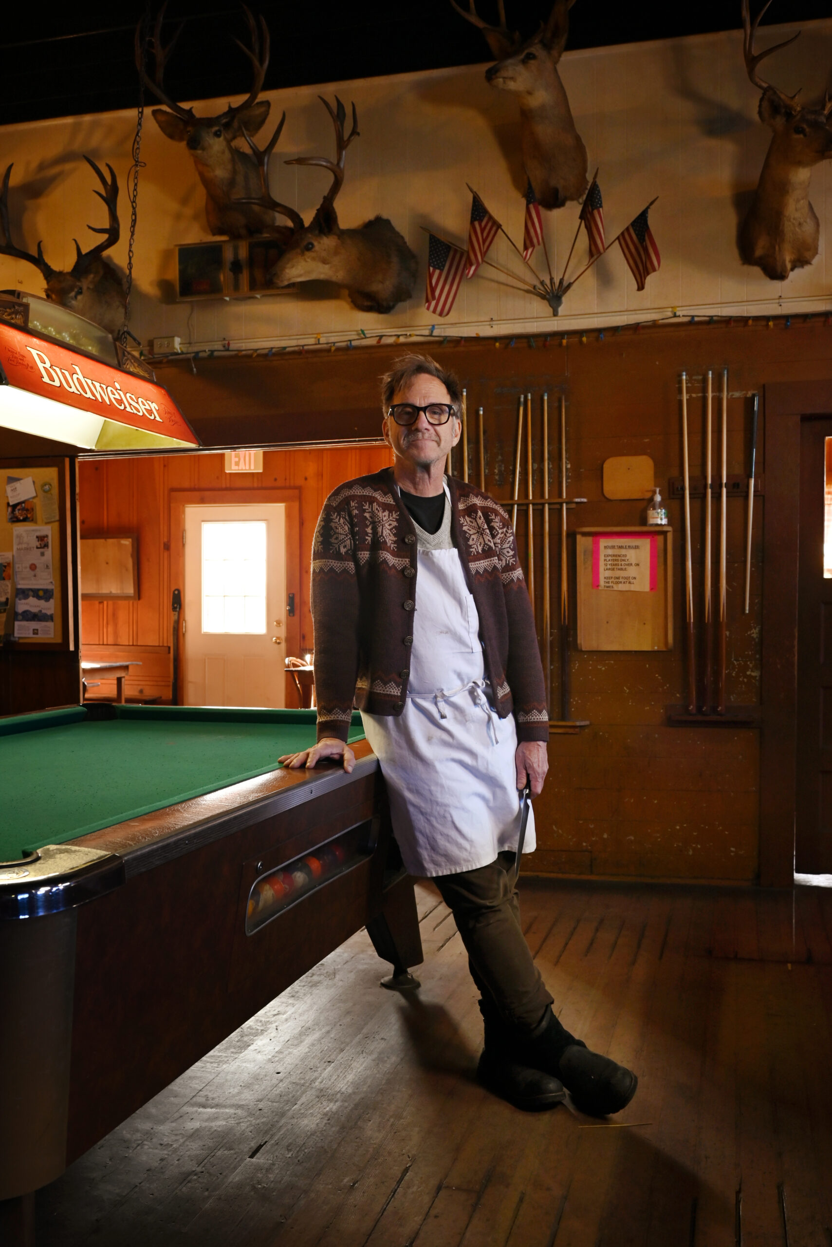 Executive chef Mark Malicki at Casino Bar & Grill in Bodega, Calif. Dec. 2, 2022. (Photo: Erik Castro/for Sonoma Magazine)