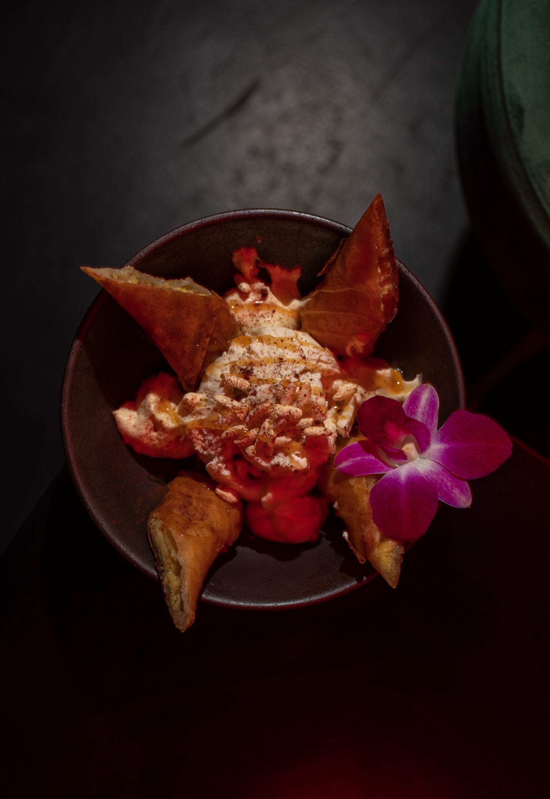 Banana Split at Kapu Bar, tiki bar and restaurant in the heart of downtown Petaluma on Keller street February 1, 2023 (Chad Surmick / The Press Democrat)