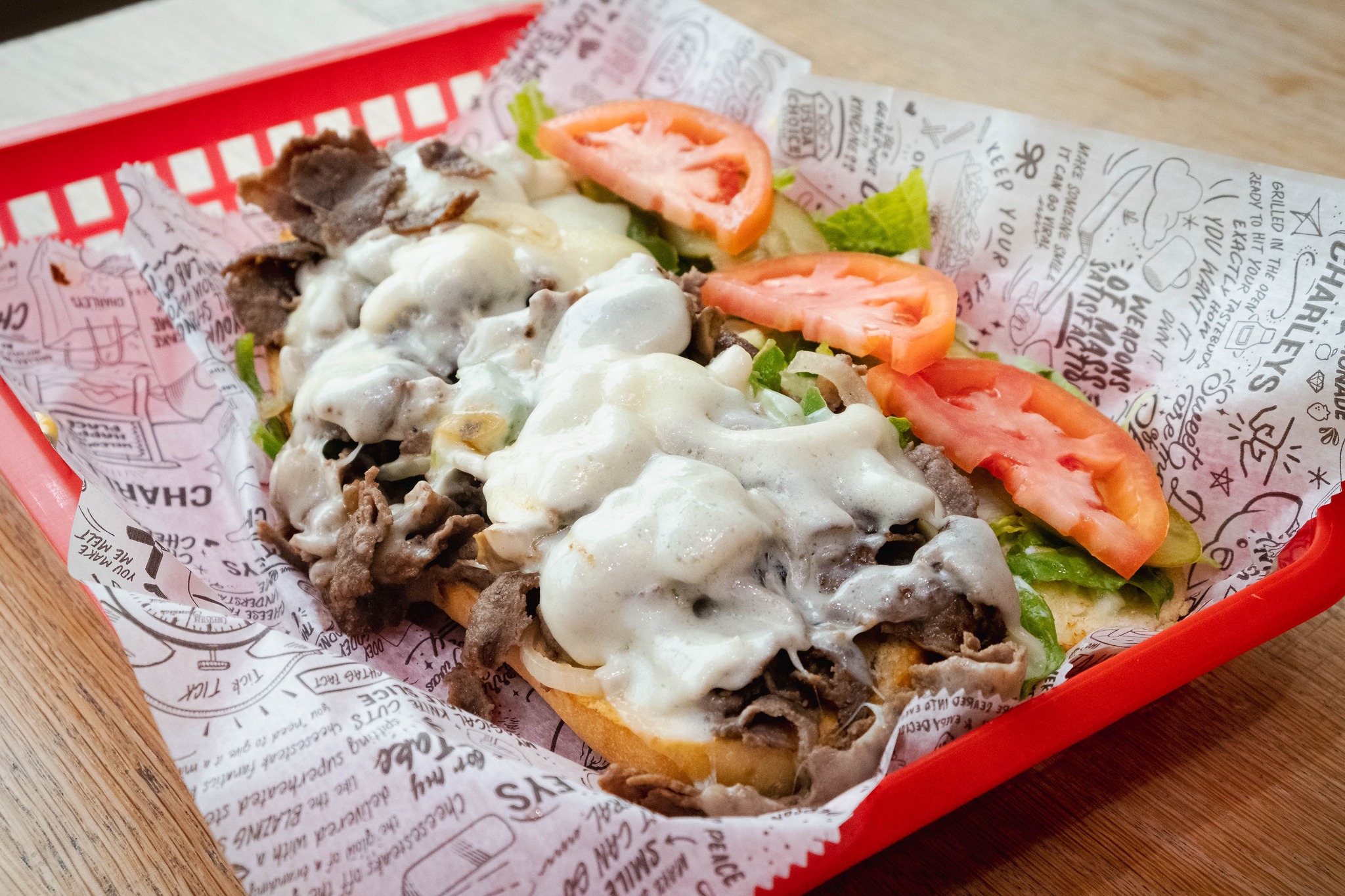 The Philly from Charleys Cheesesteaks. (Charleys)