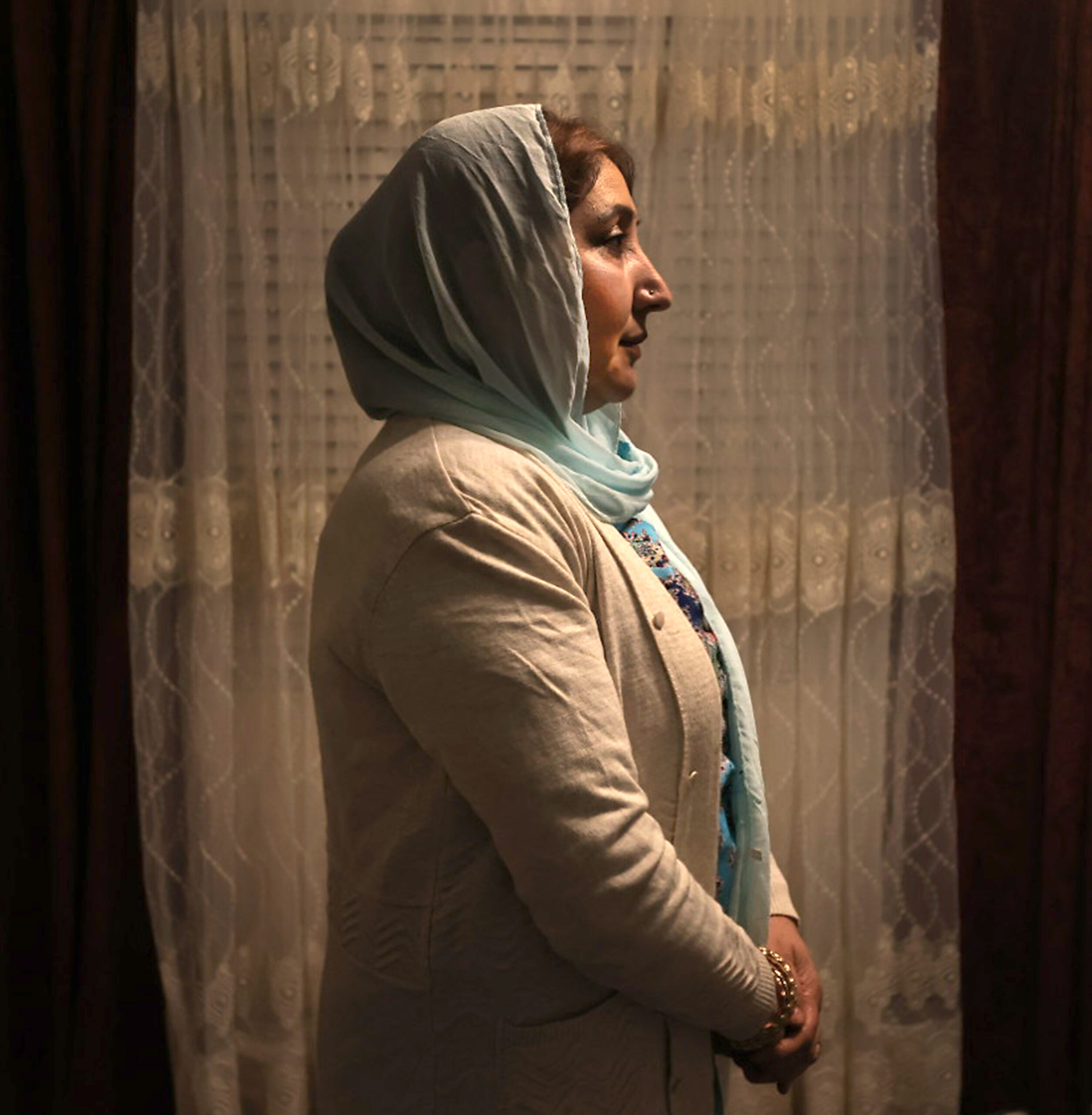 Matriarch Zakiah Sayed Osman, originally from Afghanistan, dreams of reuniting her youngest daughter, who is still living in Kabul, with the rest of her family in the U.S. (Kent Porter / The Press Democrat)