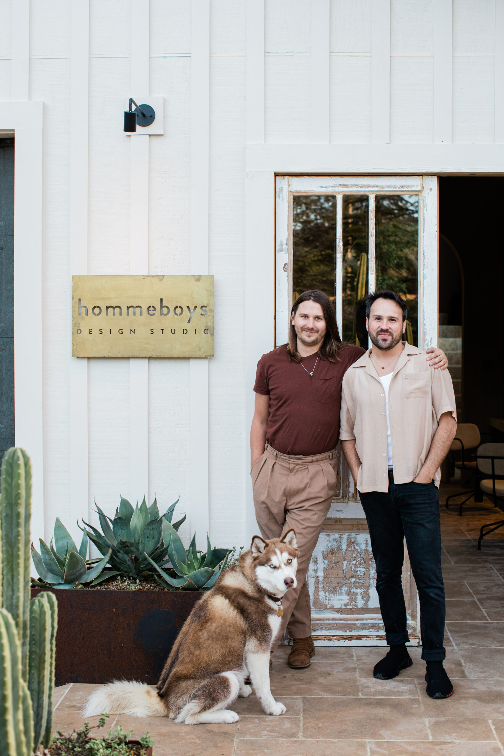 Rising star interior designers the Hommeboys practice what they preach at their newly renovated home and design studio in Sonoma. (Eileen Roche/For Sonoma Magazine)