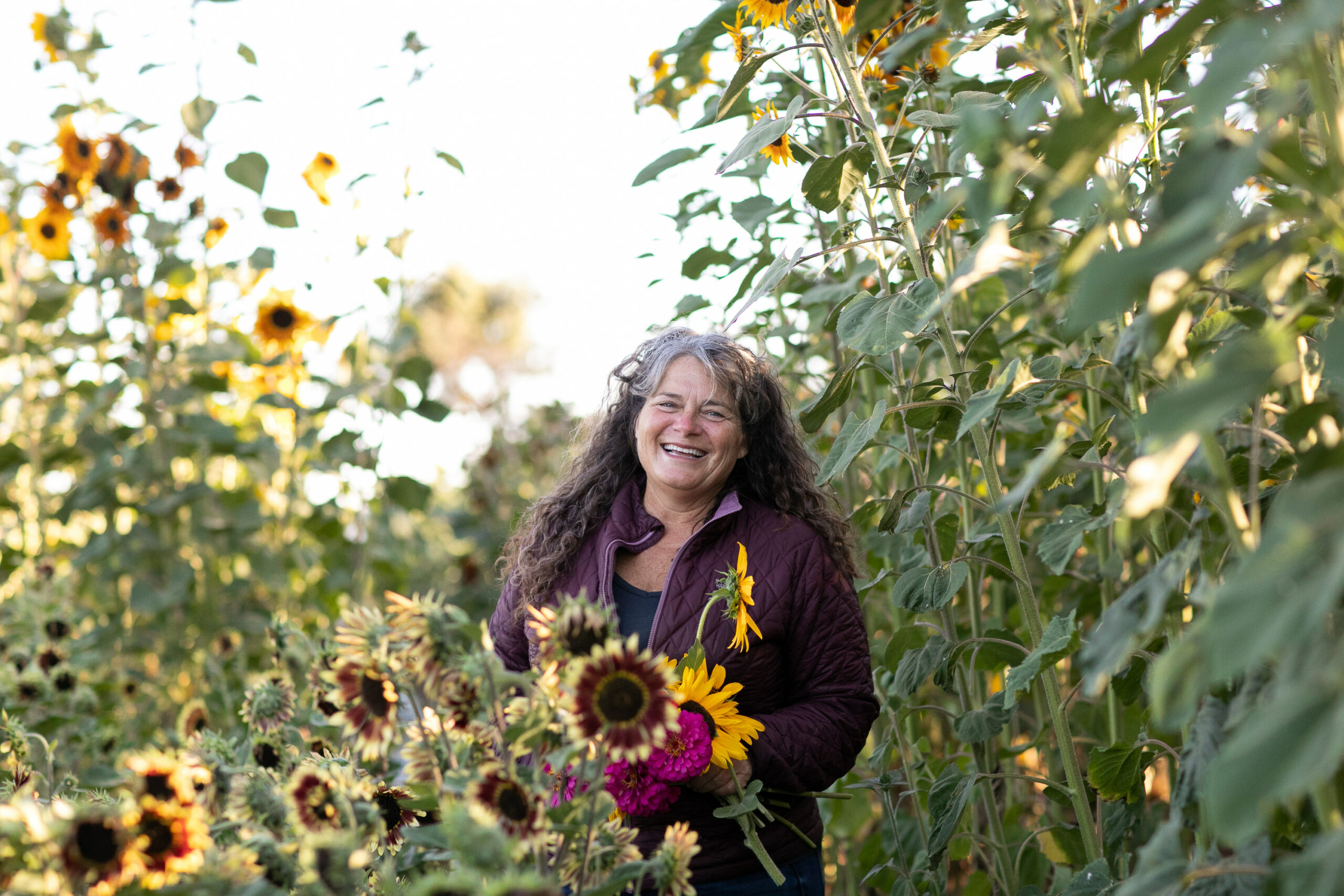 Jude Crawford of Zannah Farms. (Eileen Roche/For Sonoma Magazine)