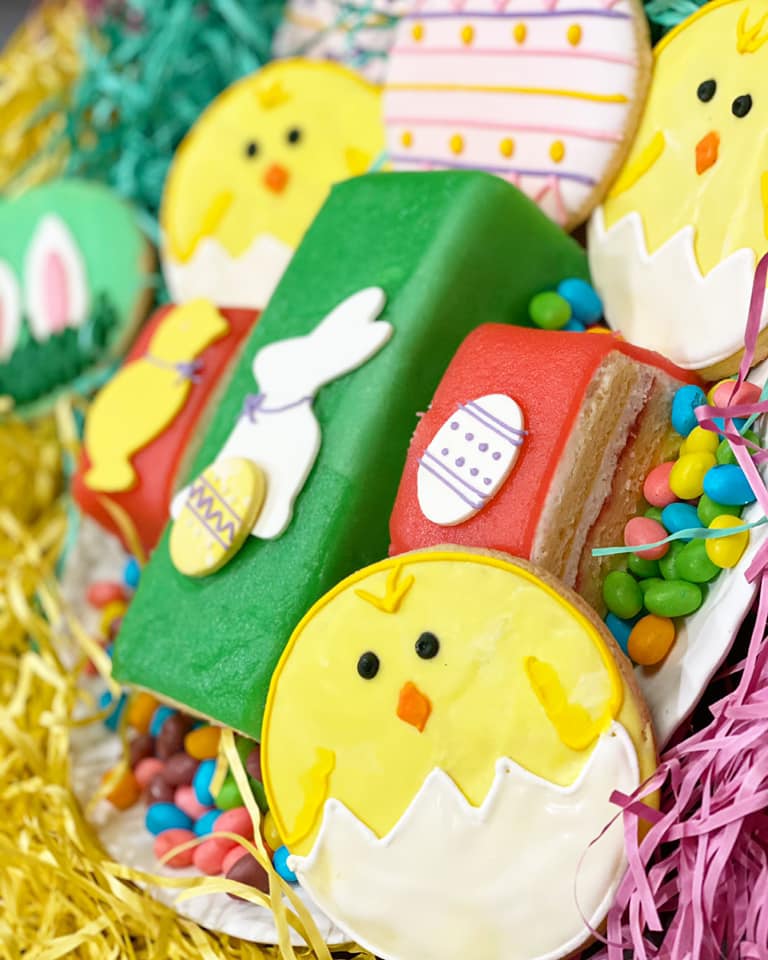 Easter treats from Costeaux French Bakery in Healdsburg. (Costeaux French Bakery)
