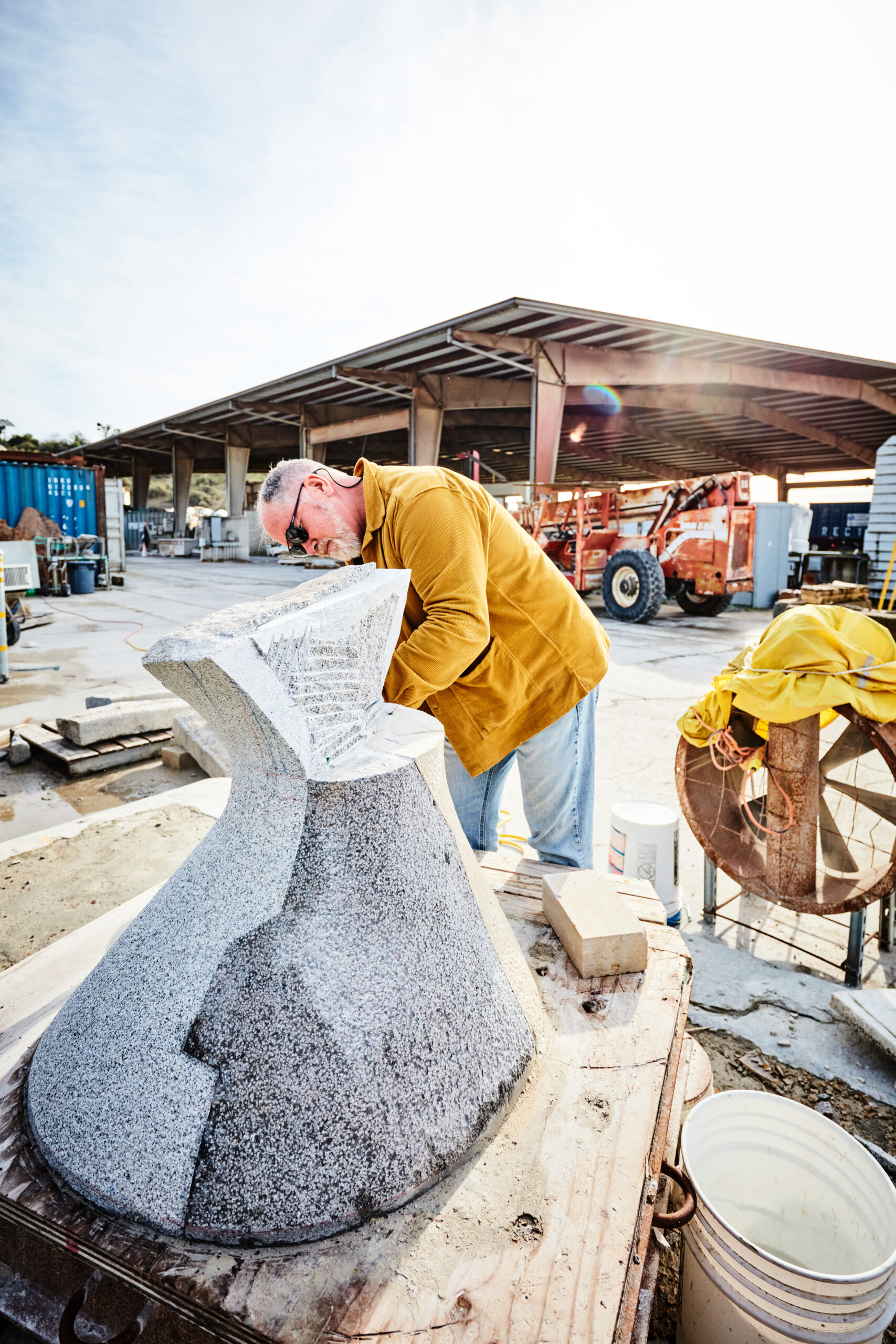 Petaluma artist Edwin Hamilton. (Kim Carroll/For Sonoma Magazine)