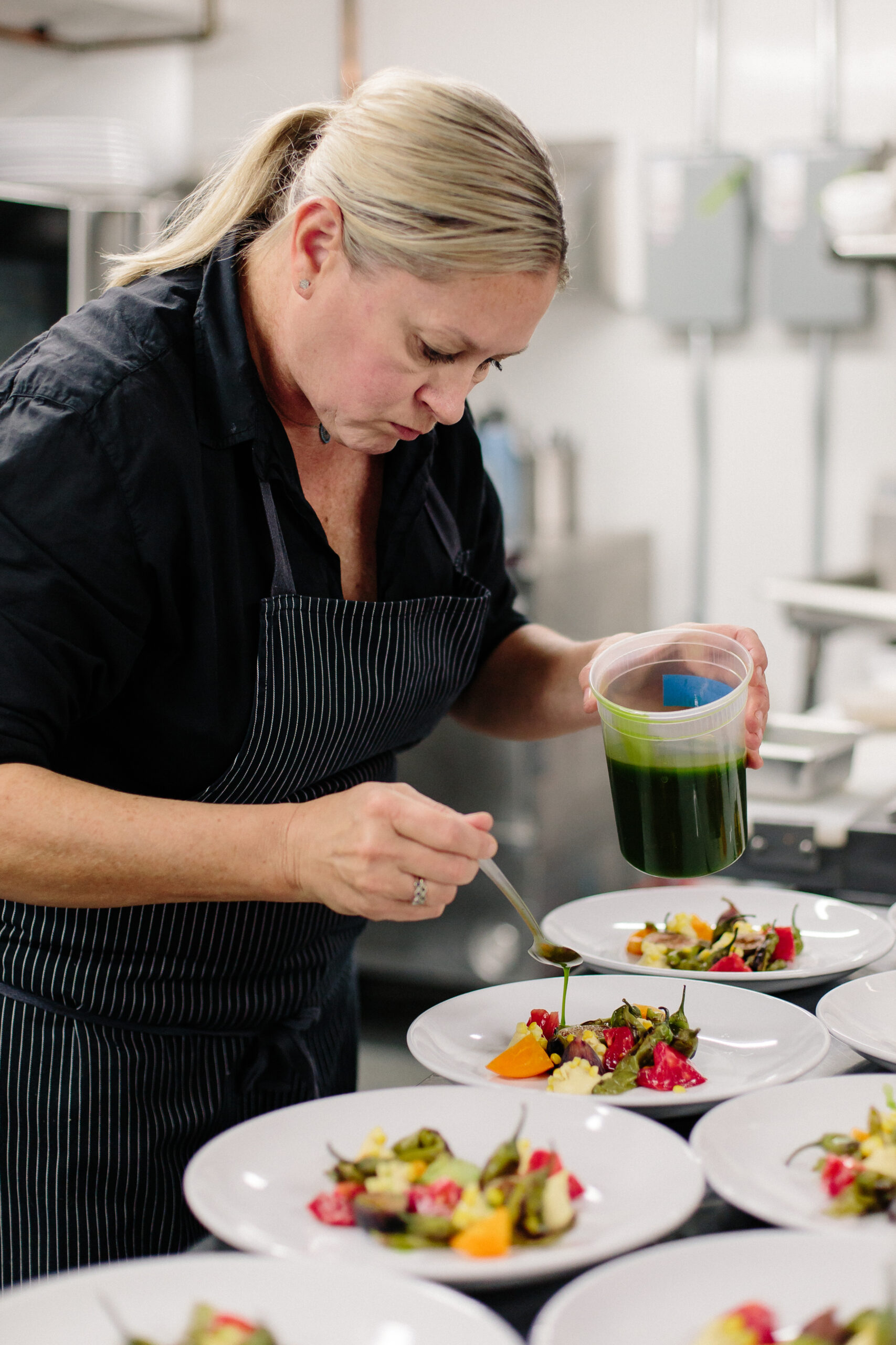 Chef Jennifer McMurry of Bloom Carneros restaurant in Sonoma. 