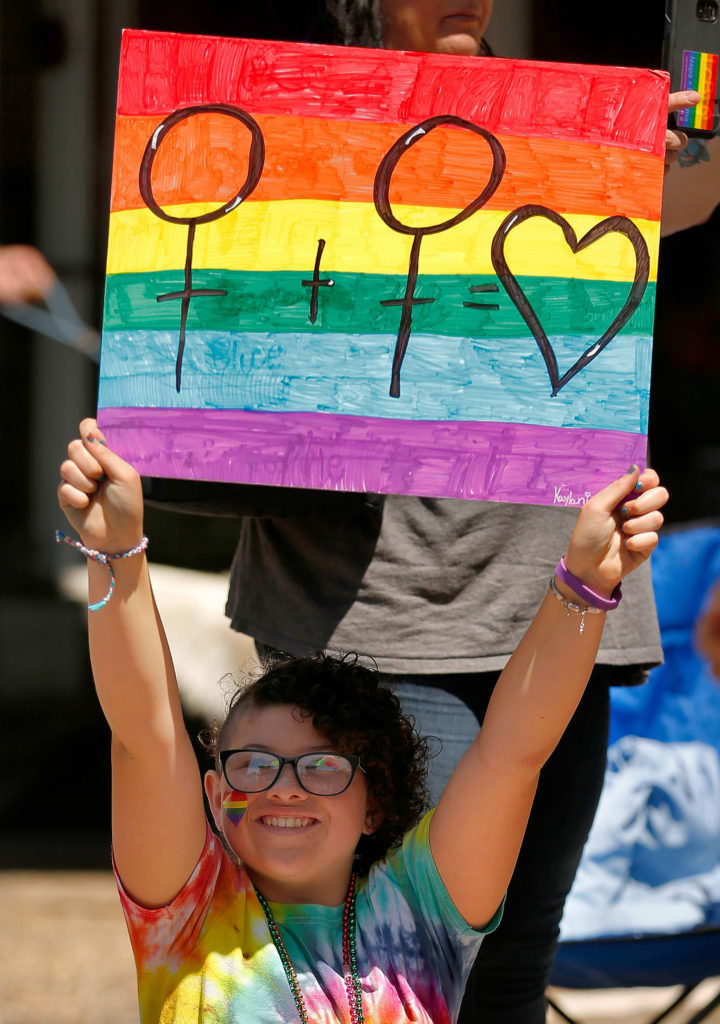 The Sonoma County Pride Parade in Santa Rosa, California, on Saturday, June 1, 2019. (Alvin A. H. Jornada / The Press Democrat)