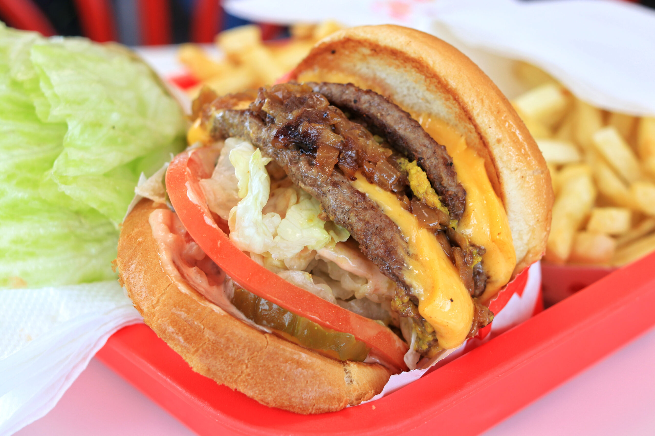 In-N-Out Double Double cheeseburger