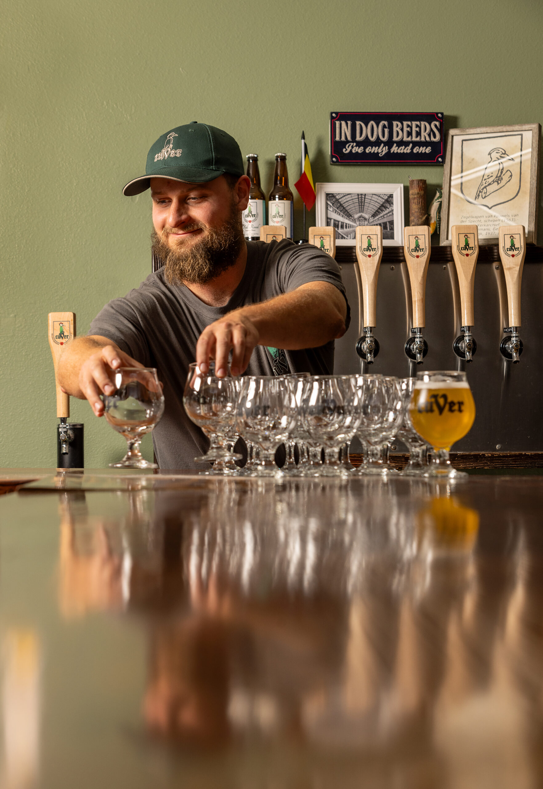 Hendrik Verspecht, owner of Cuver Brewery. (Photo John Burgess/The Press Democrat)