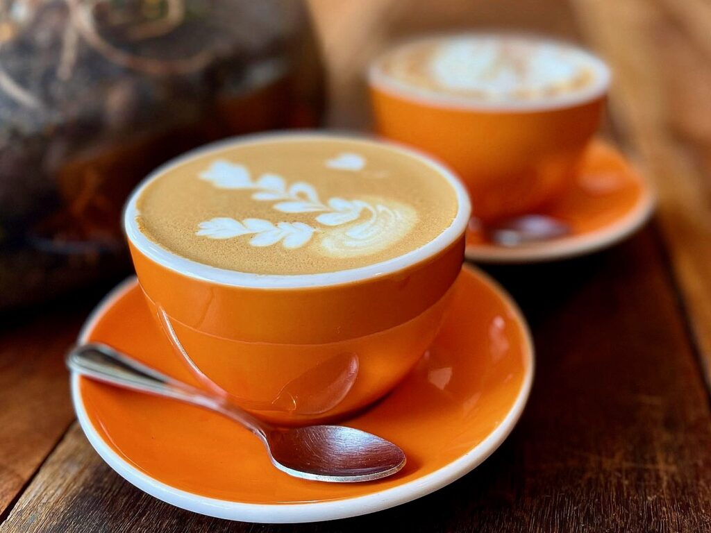 Pumpkin spice latte from Plank Coffee. (Plank Coffee)