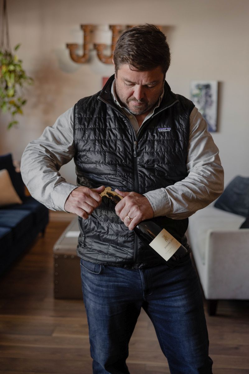 Adrian Manspeaker, winemaker in Sonoma County