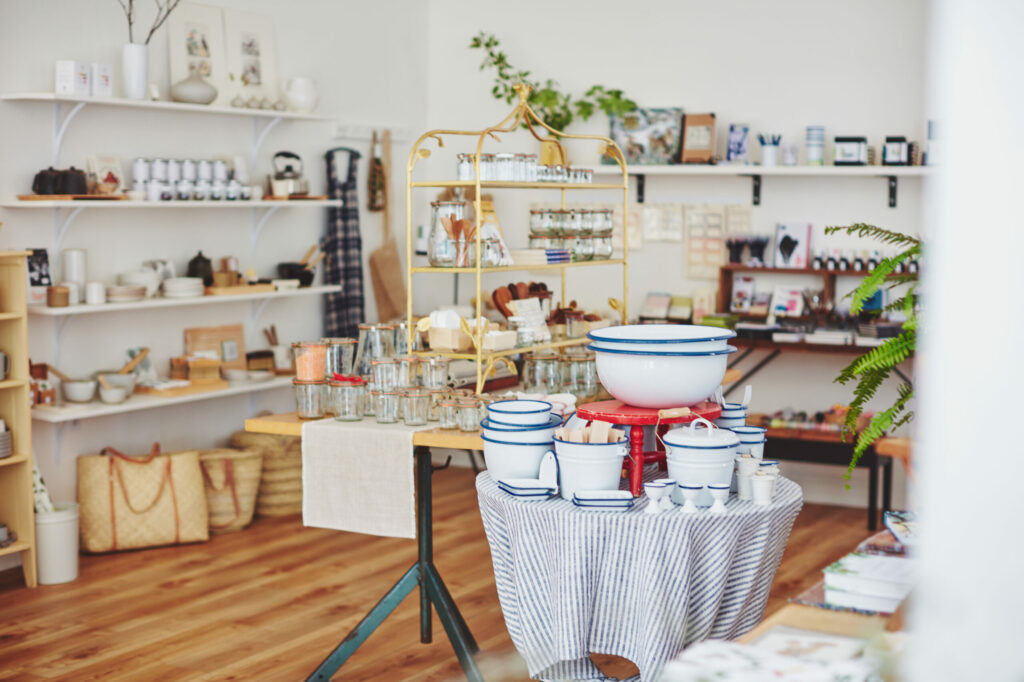 During the holidays, Good Gray sells paper crafts, origami kits, ornaments and cards, along with books and chocolate. The old-timey business is plastic free, with price tags and receipts written out by hand. (Kim Carroll)