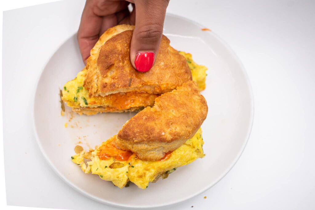 breakfast sandwich