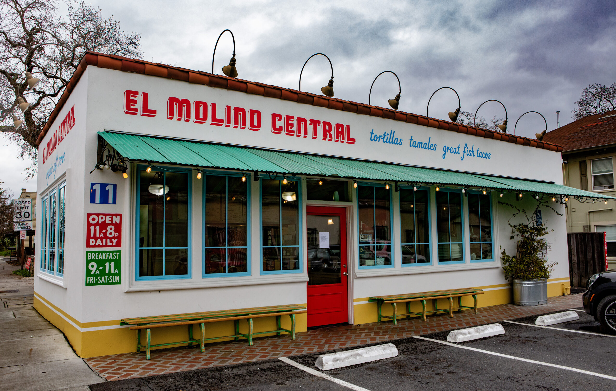 A Day Without Immigrants was supported by many local business, among them El Molino Central on Highway 12 in Boyes Hot Springs. Photo taken on Monday, Feb. 3, 2025. (Robbi Pengelly / The Sonoma Index-Tribune)
