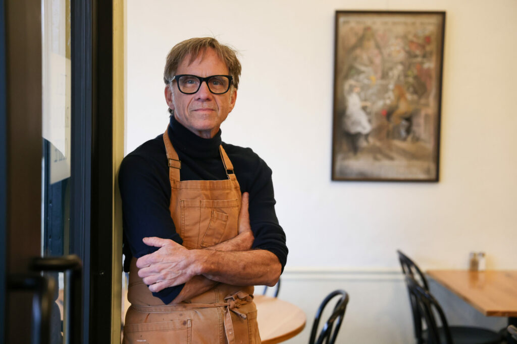 Chef Mark Malicki operates his de Havilland pop-up at Tea Room Cafe in Petaluma. Photo taken in Petaluma on Friday, January 12, 2024. (Christopher Chung/The Press Democrat)