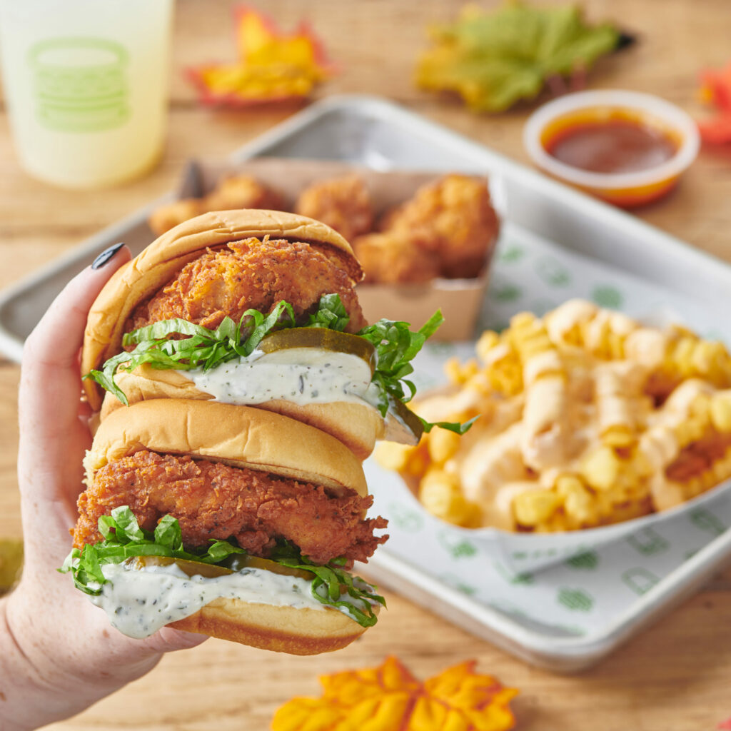 Chicken sandwich at Shake Shack. (Shake Shack)