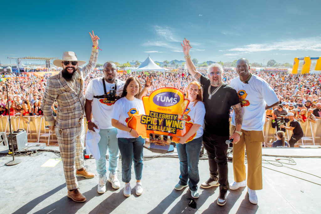 Phoenix hosted Guy Fieri's Flavortown Super Bowl Tailgate in 2023. This year's event will be in Las Vegas. (Courtesy photo)