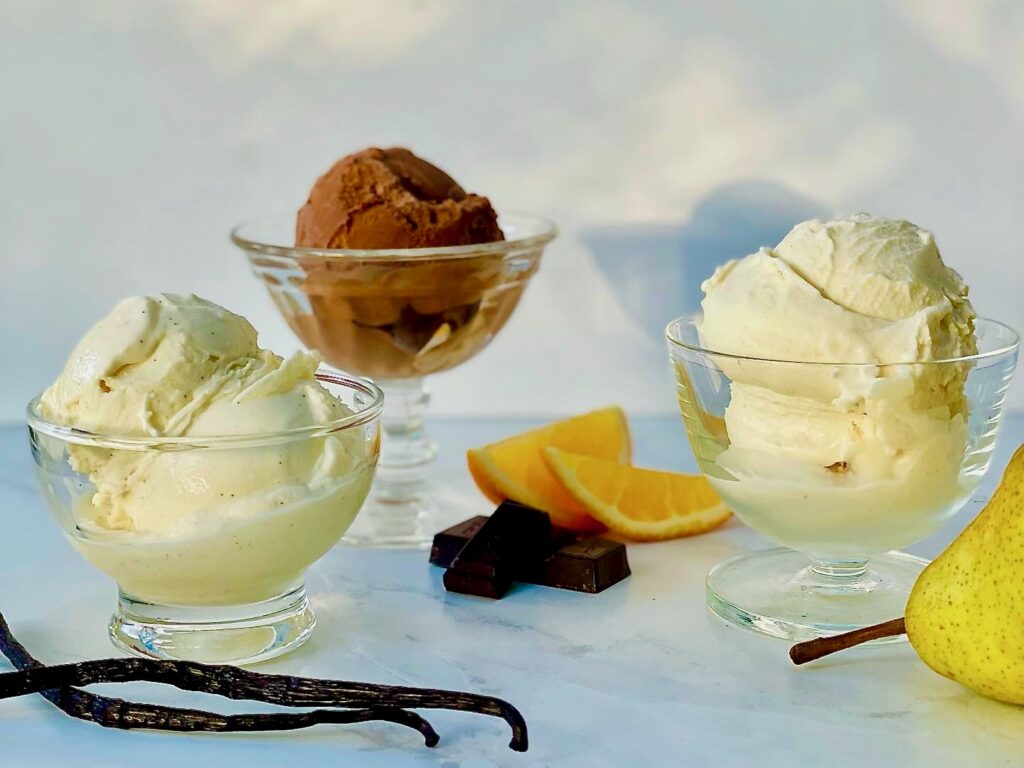 A variety of ice cream, or glacée, from Goguette Bread in Santa Rosa. (Goguette Bread)