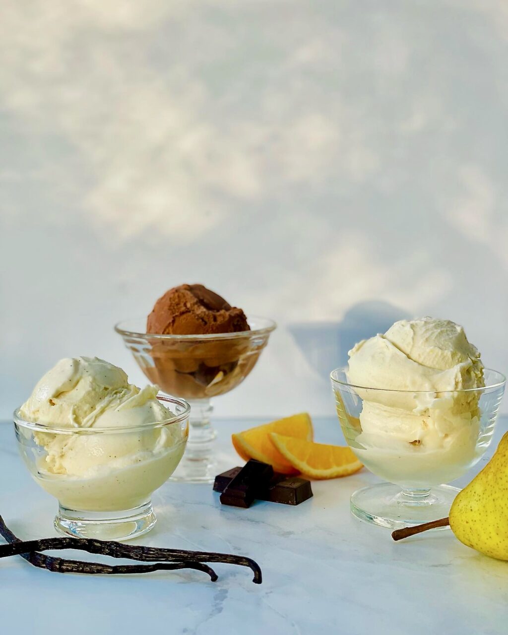 A variety of ice cream, or glacée, from Goguette Bread in Santa Rosa. (Goguette Bread)