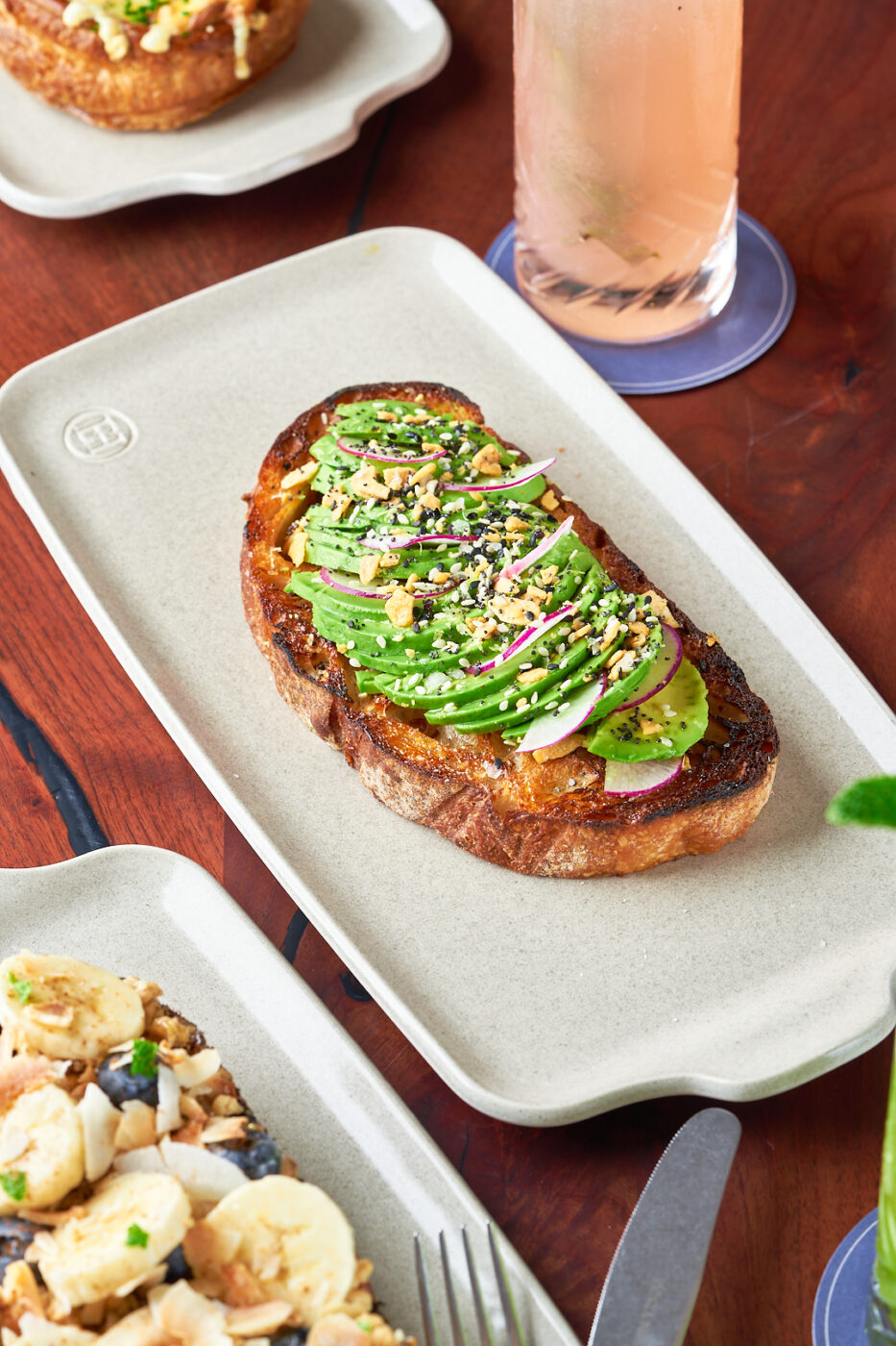 Avocado toast from Wit & Wisdom in Sonoma. (David Varley/Wit and Wisdom)