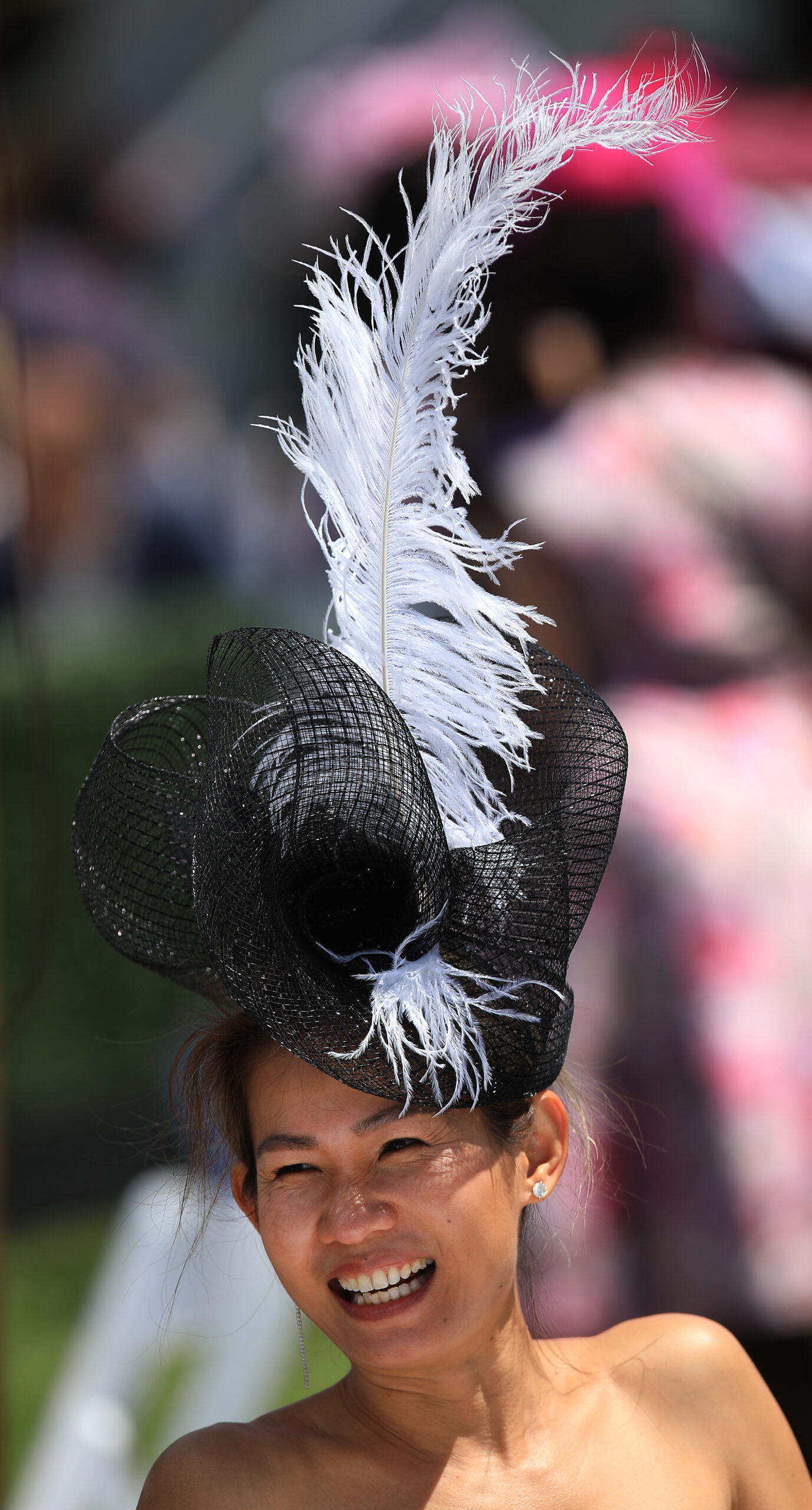 Noy Chanthavongsa of Mill Valley attends the Kentucky Derby party at Kendall-Jackson Wine Estate and Gardens in Santa Rosa on Saturday, May 7, 2022. (Kent Porter/The Press Democrat)