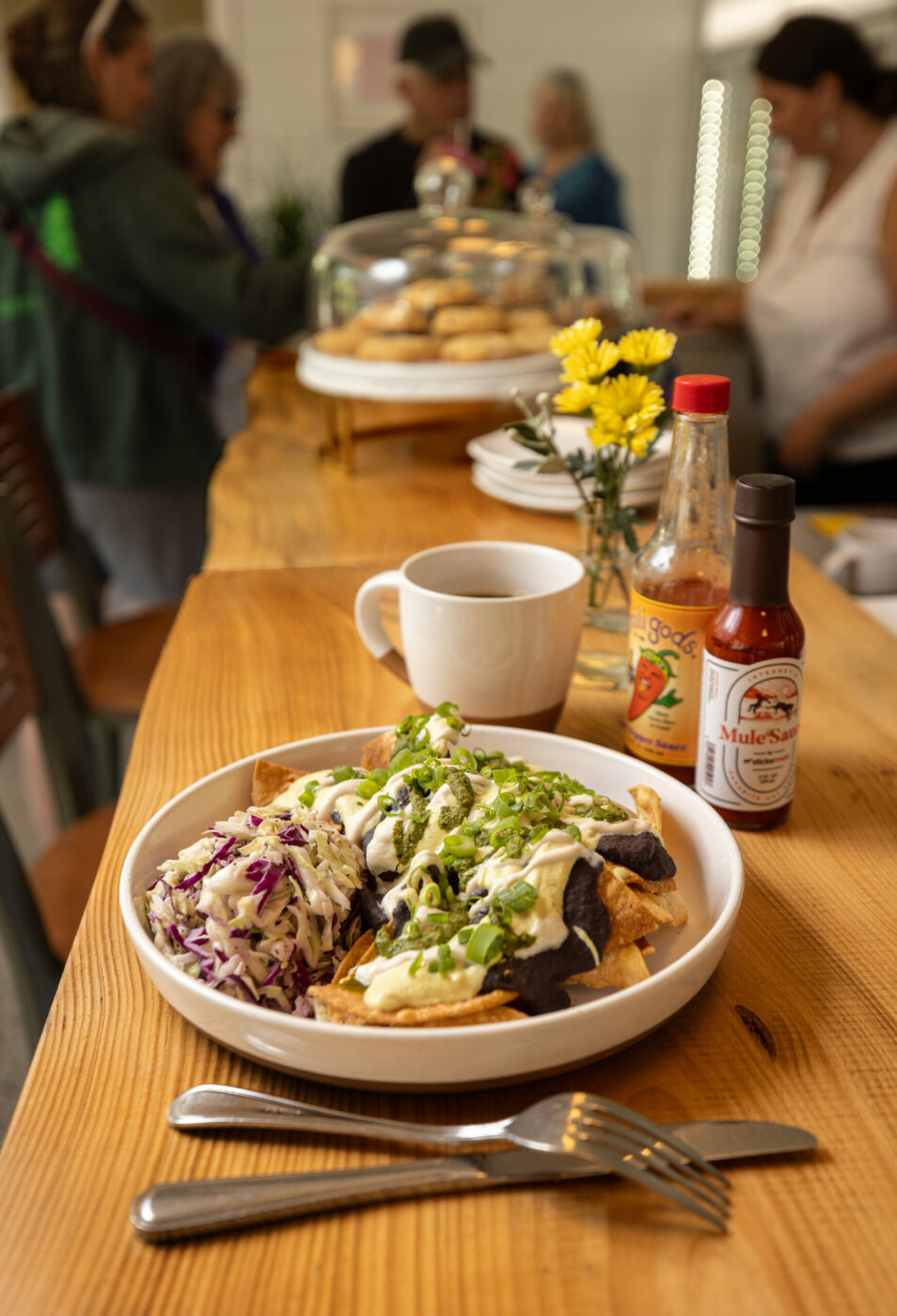 Cosmic Nachos at The Wild Poppy Cafe bar along the Bodega Hwy west of Sebastopol Friday, May 3, 2024 (Photo by John Burgess/The Press Democrat)