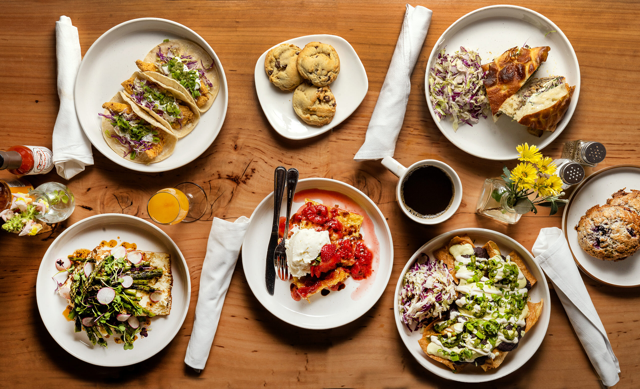 The Wild Poppy cafe plans to slowly add a dinner service in addition to the brunch menu catering to travelers to the coast along the Bodega Highway west of Sebastopol, Friday, May 3, 2024. (John Burgess/The Press Democrat)