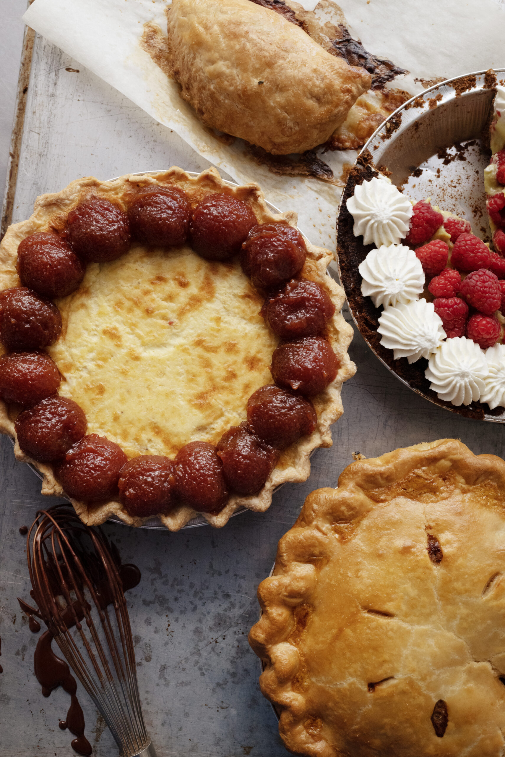 Criminal Baking pies are a fun, cozy thing to make 